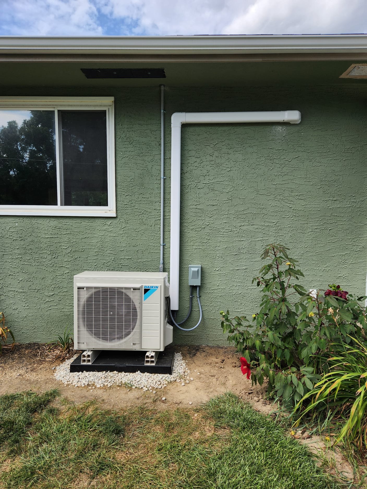 ***Family Room***
Install Daikin Aurora Ductless System
*Variable Speed Heat Pump:
Model #: RXL15WMJU9
Serial #: E001103
15,000 BTU's - 21 SEER2 - 12.2 EER2
Heating Operation at -13 Degrees & Above
*Daikin Wall Mounted Air Handler
Model #: FTXV15AVJU
Serial #: E000335

***Basement, Kitchen & Master Bedroom***
Install Daikin Aurora Multi Zone Ductless System
*Variable Speed Heat Pump: 
Model #: 3MXLH24WVJU9
24,000 BTU's - 18 SEER2 - 11.7 EER2
Serial #: E001715
Heating Operation at -13 Degrees & Above
*Daikin Wall Mounted Air Handlers
Basement Model #: CTX09AVJU9
Serial #: Y001186
Kitchen Model #: CTX12AVJU9
Serial #: Y000865
Master Bedroom Model #: CTXS07WVJU9
Serial #: E038036

***Office, Guest Bedroom & Library***
Install Daikin Aurora Multi Zone Ductless System
*Variable Speed Heat Pump: 
Model #: 3MXLH24WVJU9
Serial #: E002220
24,000 BTU's
18 SEER2 - 11.7 EER2
Heating Operation at -13 Degrees & Above
*Daikin Wall Mounted Air Handlers
Office Model #: CTXS07WVJU9
Serial #: E044516
Gue