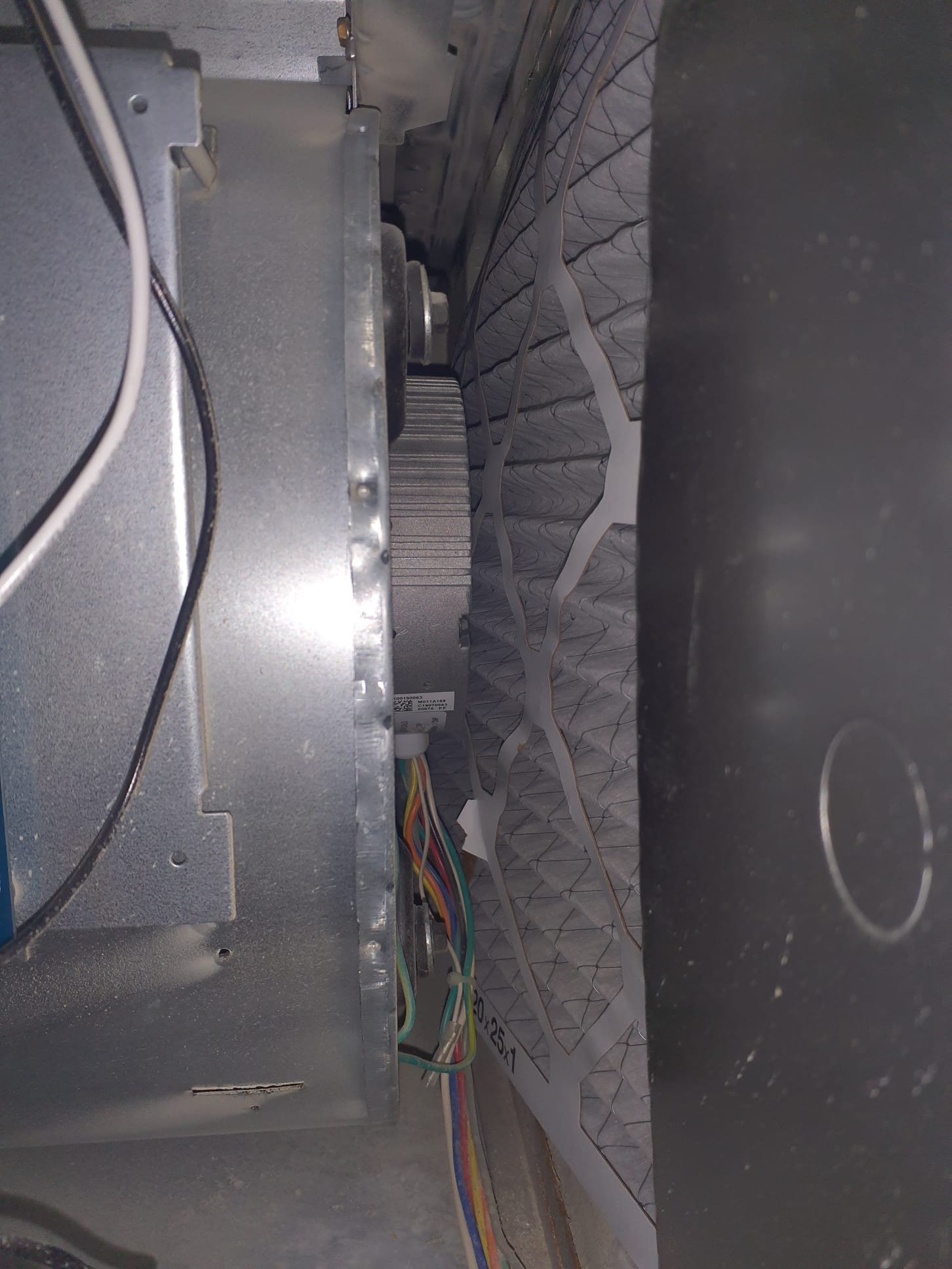 35/5uf dual run capacitor is reading 0/4.8uf. Compressor is not coming on with call for cooling. Replaced with new 35/5uf capacitor and test run operation. No other issues found while on site.