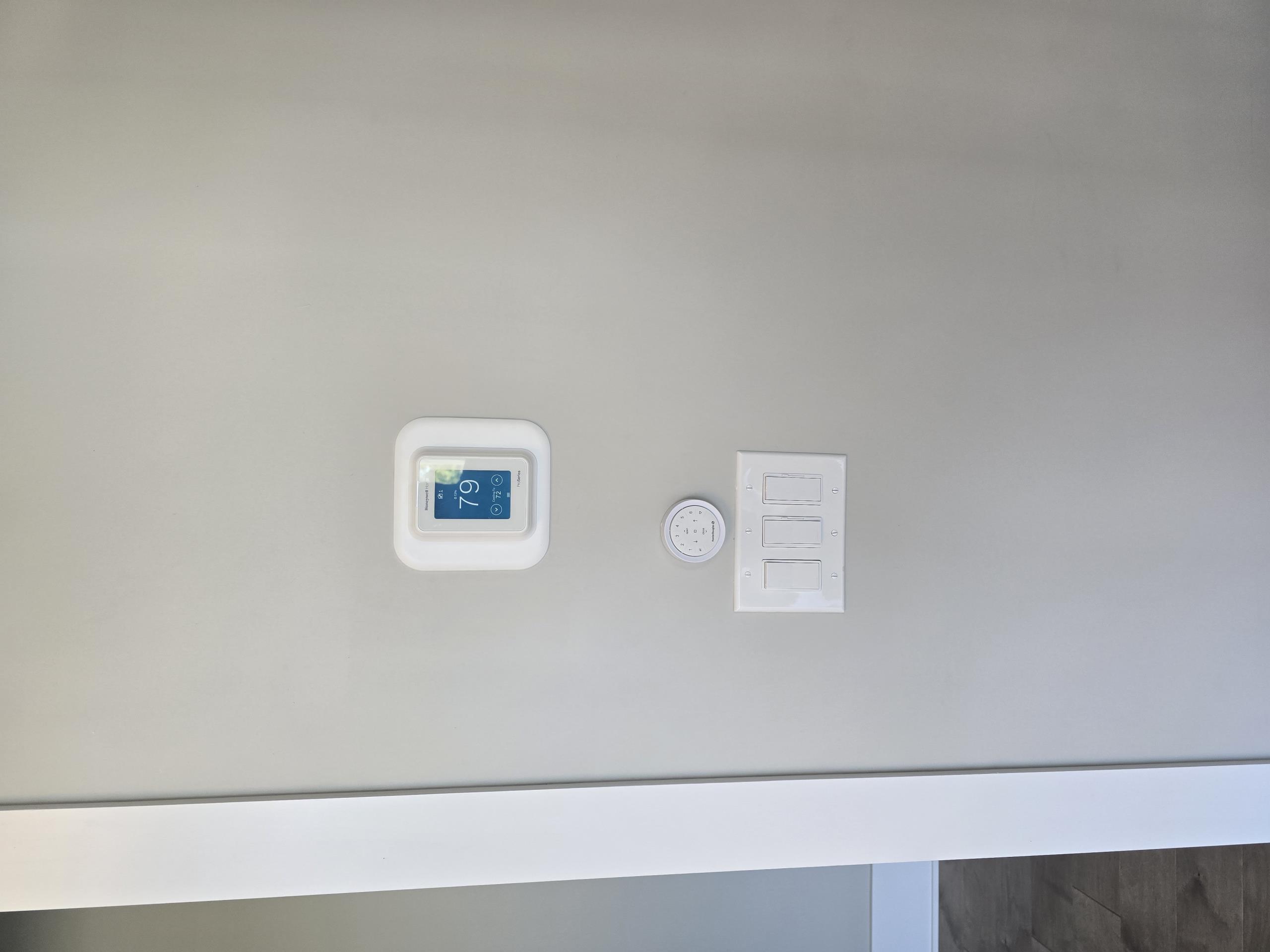 Installed new T10 atat with sensor in location Chris marked out. Set thermostat to read from sensor only.