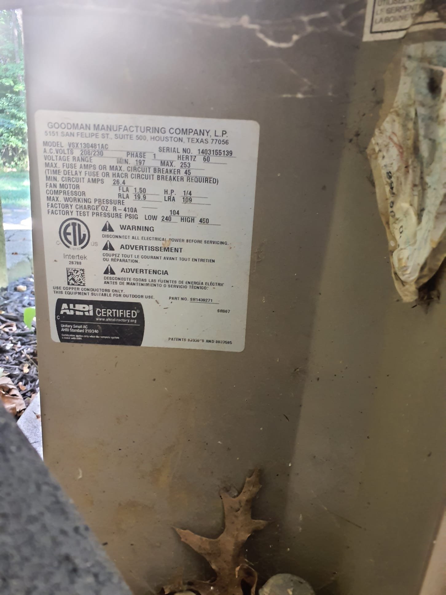 Service recall
Furnace locked out on ignition attempts
Blocked drain pressure switch no closing
Port on collector box had water in it
Drain is off the left side of the collector box
Moved pressure switch to the left side port.
Blew out drain again as additional precaution
Furnace operating normally at this time

Took pictures and measurements for system replacement quote
