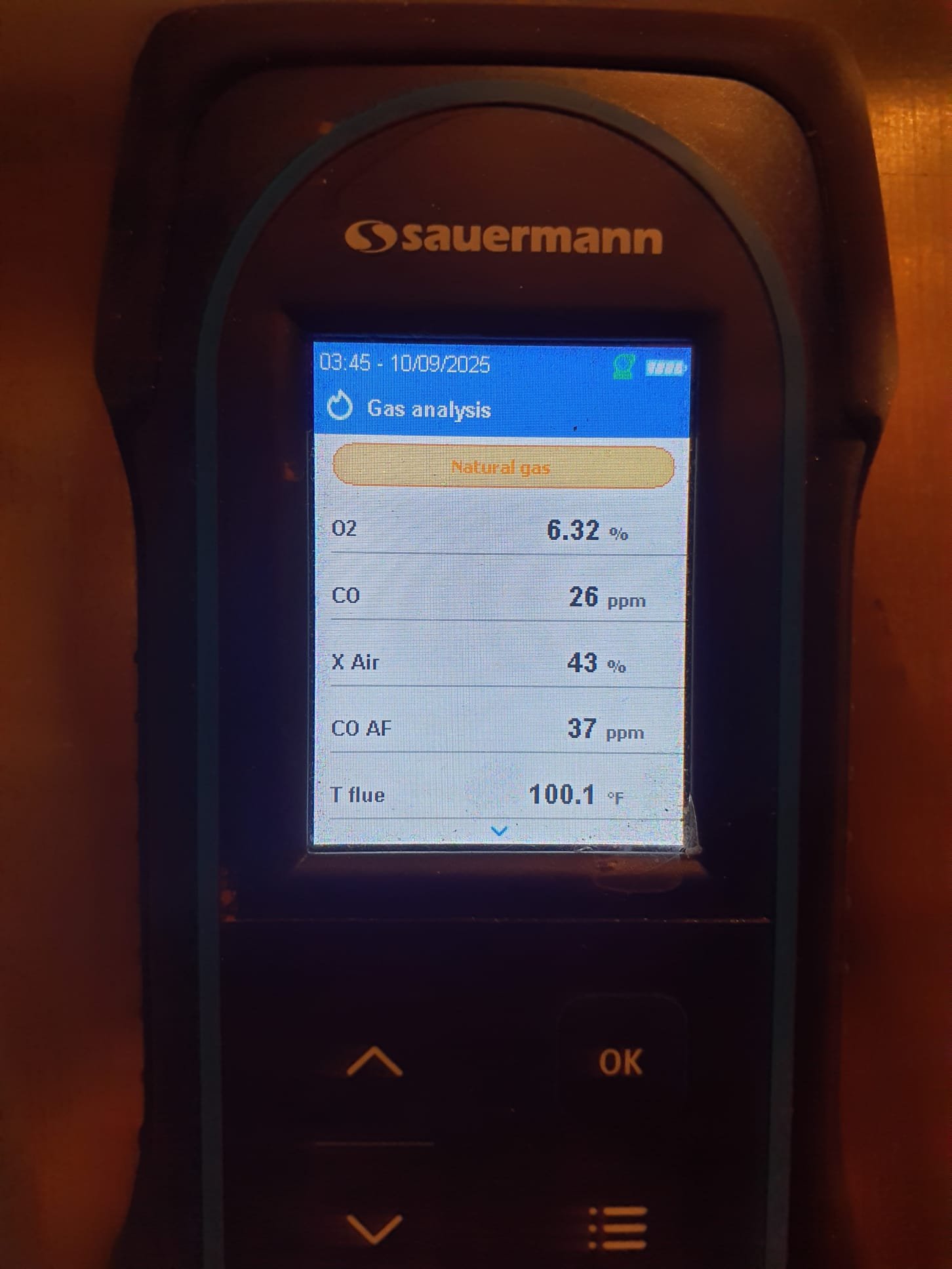 Performed heating maintenance on an 8 year old Goodman 96% efficient single stage natural gas furnace
20x25x1 Filter is clean
Pulled and cleaned the flame sensor
Found signs of water leakage from the inducer motor
Will be replacing inducer under parts warranty tomorrow
Gas pressure 3.5"wc
Temperature rise is 55⁰
Combustion test results were indicative of a healthy furnace and verify the heat exchanger is not compromised at this time
Tested supply ductwork for carbon monoxide: measured 0ppm
Inspector flagged exhaust pipe locations being too close to the AC condensing unit outside.  **There is no code violation for this.**  Moving the intake and exhaust pipes requires tearing out finished basement ceiling and making new penetrations through the exterior wall. Performed heating maintenance on an 8 year old Goodman 96% efficient single stage natural gas furnace
20x25x1 Filter is clean
Pulled and cleaned the flame sensor
Found signs of water leakage from the inducer motor
Will be replacing inducer under parts warranty tomorrow
Gas pressure 3.5"wc
Temperature rise is 55⁰
Combustion test results were indicative of a healthy furnace and verify the heat exchanger is not compromised at this time
Tested supply ductwork for carbon monoxide: measured 0ppm
Inspector flagged exhaust pipe locations being too close to the AC condensing unit outside.  **There is no code violation for this.**  Moving the intake and exhaust pipes requires tearing out finished basement ceiling and making new penetrations through the exterior wall.