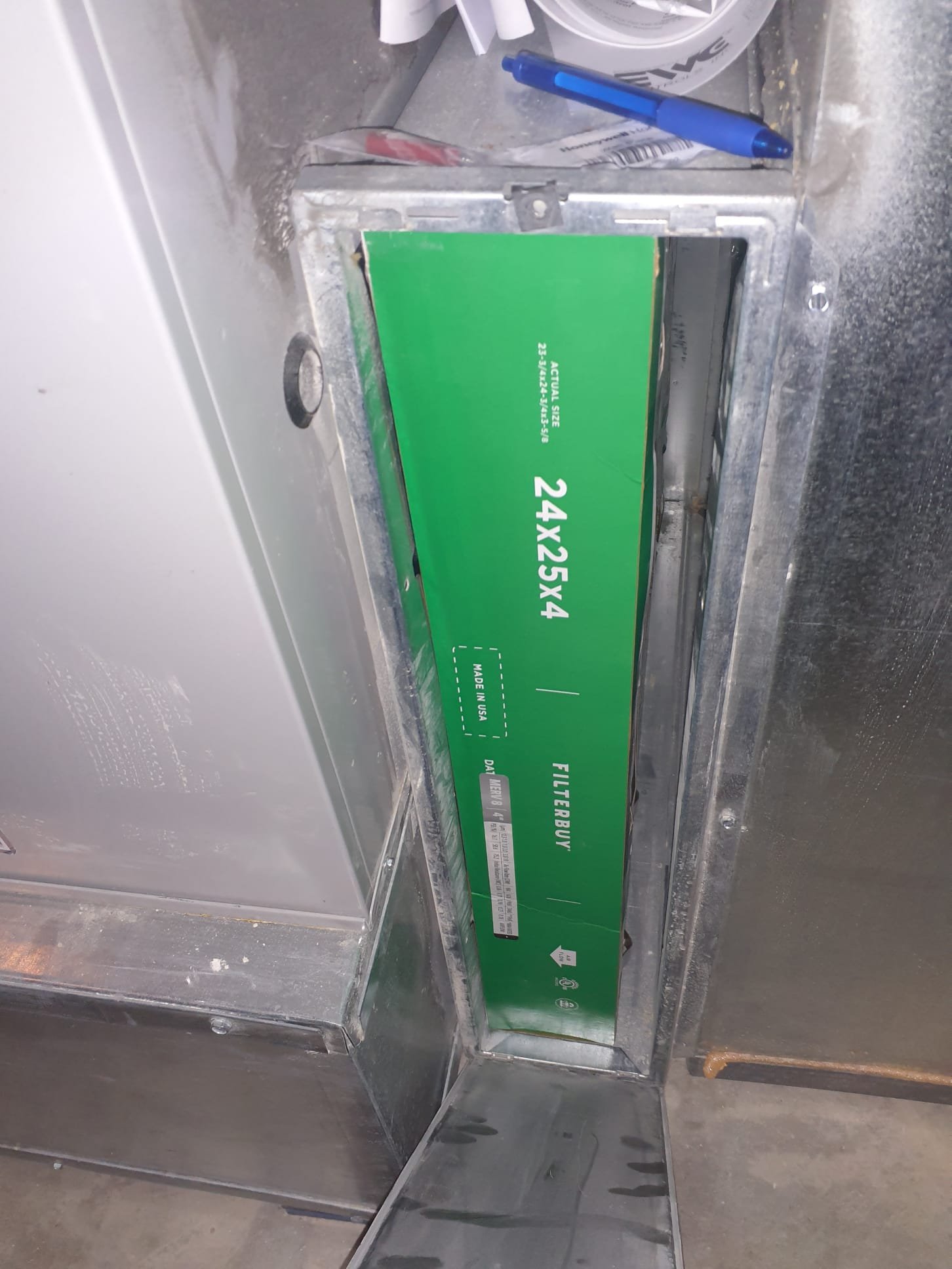 2021 Bosch high efficiency furnace running in great condition. 24x25x4 air filter is in new condition Filter included with Platinum heating maintenance will need to be special ordered as it is not a common stock size filter. Clean flame sensor and check ignitor. Visual inspection of burners. Flush condensation trap and drain lines. Humidifier pad in good condition, damper opened, run test during heating mode. Run test furnace in first and second stage heating Both stages running properly within temperature rise specifications. Inducer motor and blower motor are operating within specifications. Furnace is operating properly, efficiently and ready for Winter