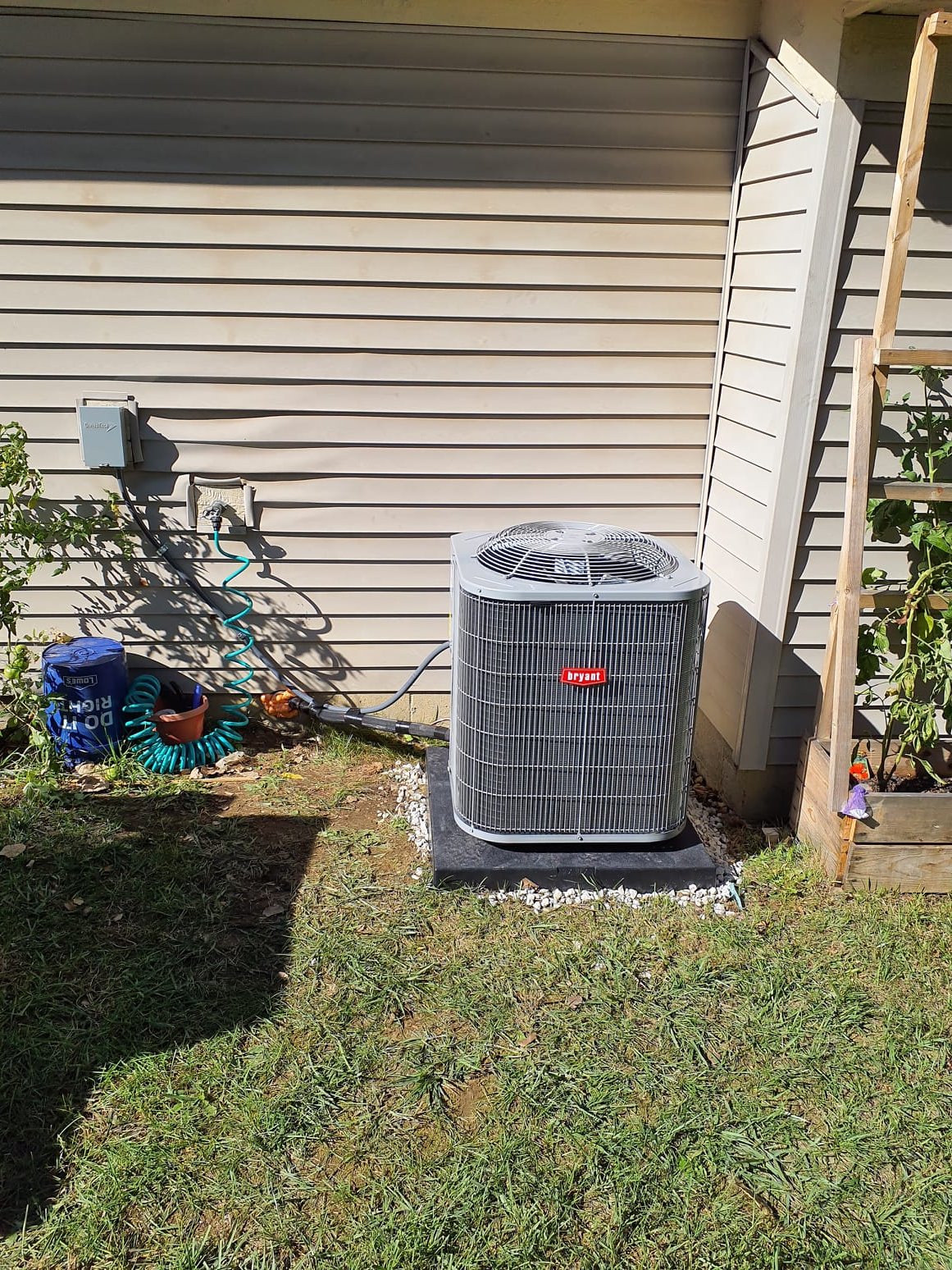 10/16/2025 1:23:54 PM - Option 1
Install New Bryant HVAC System 
Bryant Legacy Single Stage Gas Furnace
Model #: 800SB36070M14
Serial #:
70,000 BTU's - 80% AFUE
Bryant Single-Stage Air Conditioner
Model #: GA4SAN52400N
Serial #:
2 Ton - 13.4 SEER2
Puron Advance Refrigerant, R-454B
Coil: CVAVA2414XMA
Serial #:
 
Installation:
* Reconnect to existing gas line and high voltage electric
* Transition to existing supply and return ductwork
* Start up and commission new system
* Honeywell T4 Pro Thermostat
 
Warranty:
20 Year Bryant manufacturers Heat Exchanger Warranty (Annual maintenance must be performed)
10 Year Bryant manufacturers Parts & Compressor Warranty (Annual maintenance must be performed)
2 Year Westin Air Labor Warranty (Annual maintenance must be performed)
 
10/16/2025 1:23:54 PM - Option 1
Install New Bryant HVAC System 
Bryant Legacy Single Stage Gas Furnace
Model #: 800SB36070M14
Serial #:
70,000 BTU's - 80% AFUE
Bryant Single-Stage Air Conditioner
Model #: GA4SAN52400N
Serial #:
2 Ton - 13.4 SEER2
Puron Advance Refrigerant, R-454B
Coil: CVAVA2414XMA
Serial #:
 
Installation:
* Reconnect to existing gas line and high voltage electric
* Transition to existing supply and return ductwork
* Start up and commission new system
* Honeywell T4 Pro Thermostat
 
Warranty:
20 Year Bryant manufacturers Heat Exchanger Warranty (Annual maintenance must be performed)
10 Year Bryant manufacturers Parts & Compressor Warranty (Annual maintenance must be performed)
2 Year Westin Air Labor Warranty (Annual maintenance must be performed)