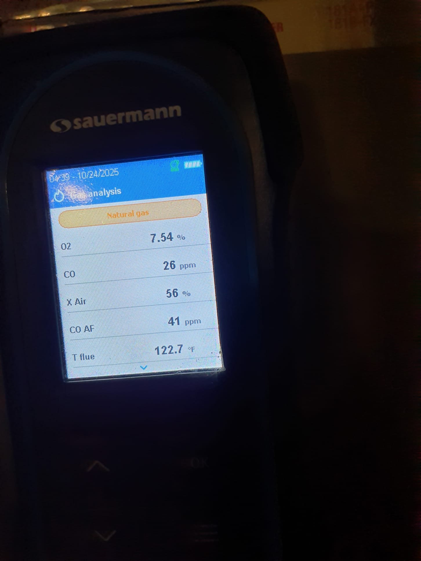 Performed heating maintenance on a single stage 92% efficient natural gas furnace
Replaced aprilaire 210 filter
Pulled and cleaned flame sensor
Condensate trap clear
Gas pressure would not adjust past 2.6"wc... spec for the furnace os 3.0-3.8
Inlet pressure was above minimum specification 
Replaced gas valve
Now able to set gas pressure to 3.0"wc
Temperature rise 50⁰
Combustion test results are well within nominal ranges for a healthy heat exchanger 
Furnace operating within factory specs at this time Performed heating maintenance on a single stage 92% efficient natural gas furnace
Replaced aprilaire 210 filter
Pulled and cleaned flame sensor
Condensate trap clear
Gas pressure would not adjust past 2.6"wc... spec for the furnace os 3.0-3.8
Inlet pressure was above minimum specification 
Replaced gas valve
Now able to set gas pressure to 3.0"wc
Temperature rise 50⁰
Combustion test results are well within nominal ranges for a healthy heat exchanger 
Furnace operating within factory specs at this time