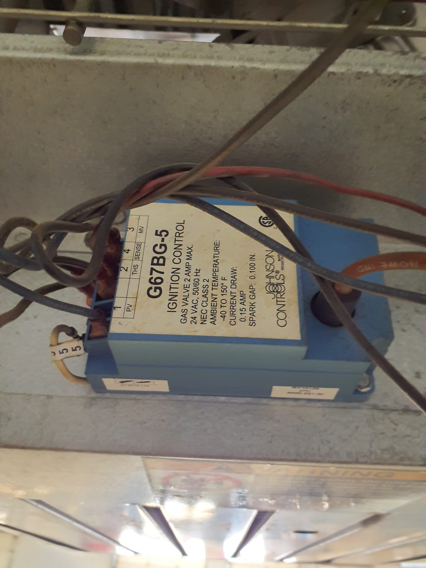 Looked at 3 Reznor unit heaters
One has two small cracks in the heat exchanger, but it is operational 
Discussed carbon monoxide risks 
Other unit needs a new spark module and fan control thermostatic switch.
Third unit had a bad thermocouple.
Replaced thermocouple 
Unit is operating normally at this time. 

