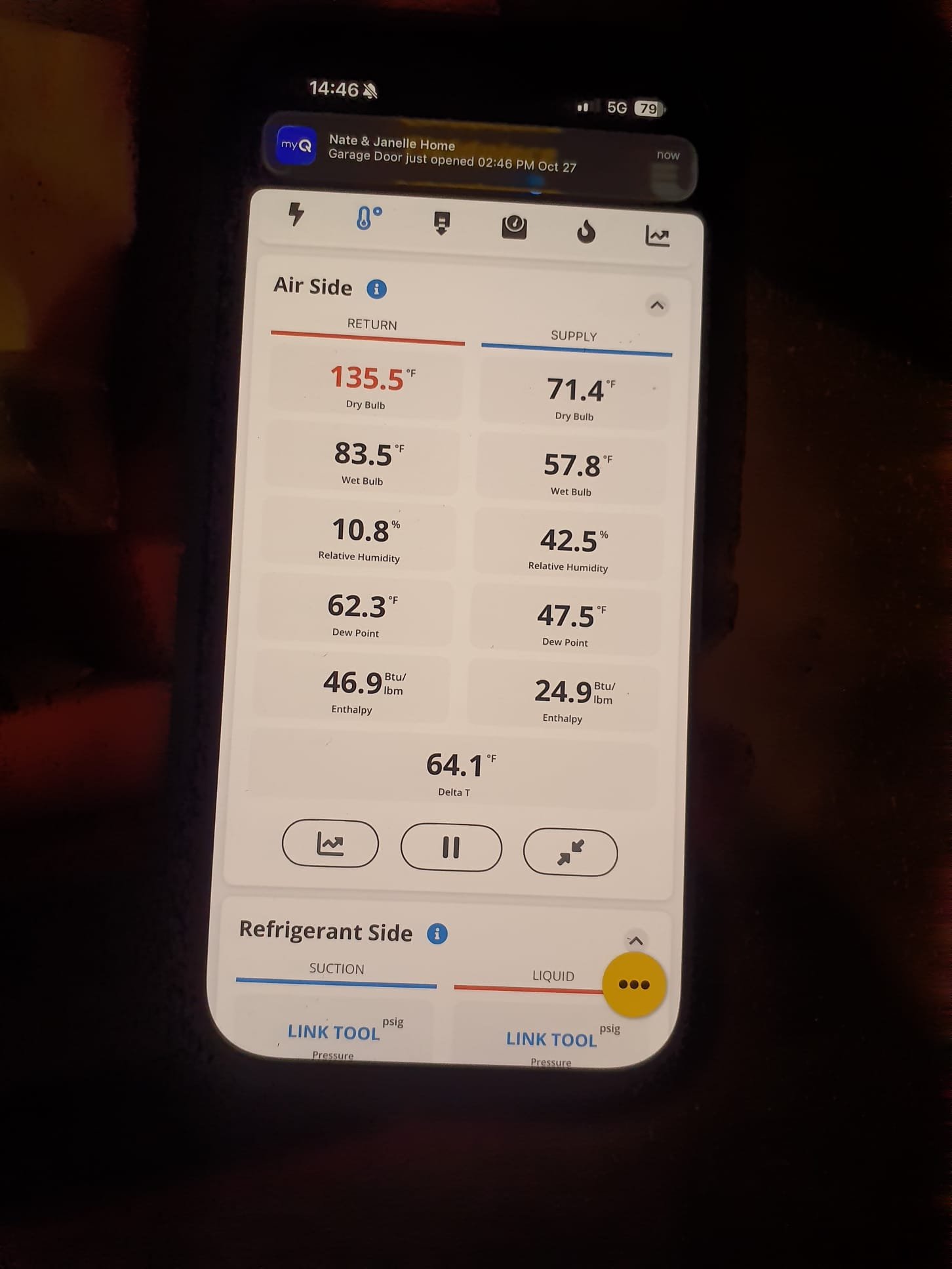 Performed heating maintenance on a 2003 Bryant single stage 90% efficient natural gas furnace
Pulled condensate trap and flushed with water
Pulled and cleaned flame sensor
16x25x1 is in shape
Blower in OK condition
Run tested furnace
Performed combustion test: readings are still in a fantastic operating range
Gas pressure 3.2
Temp rise 65⁰
Despite age, furnace is still operating well within factory specifications  