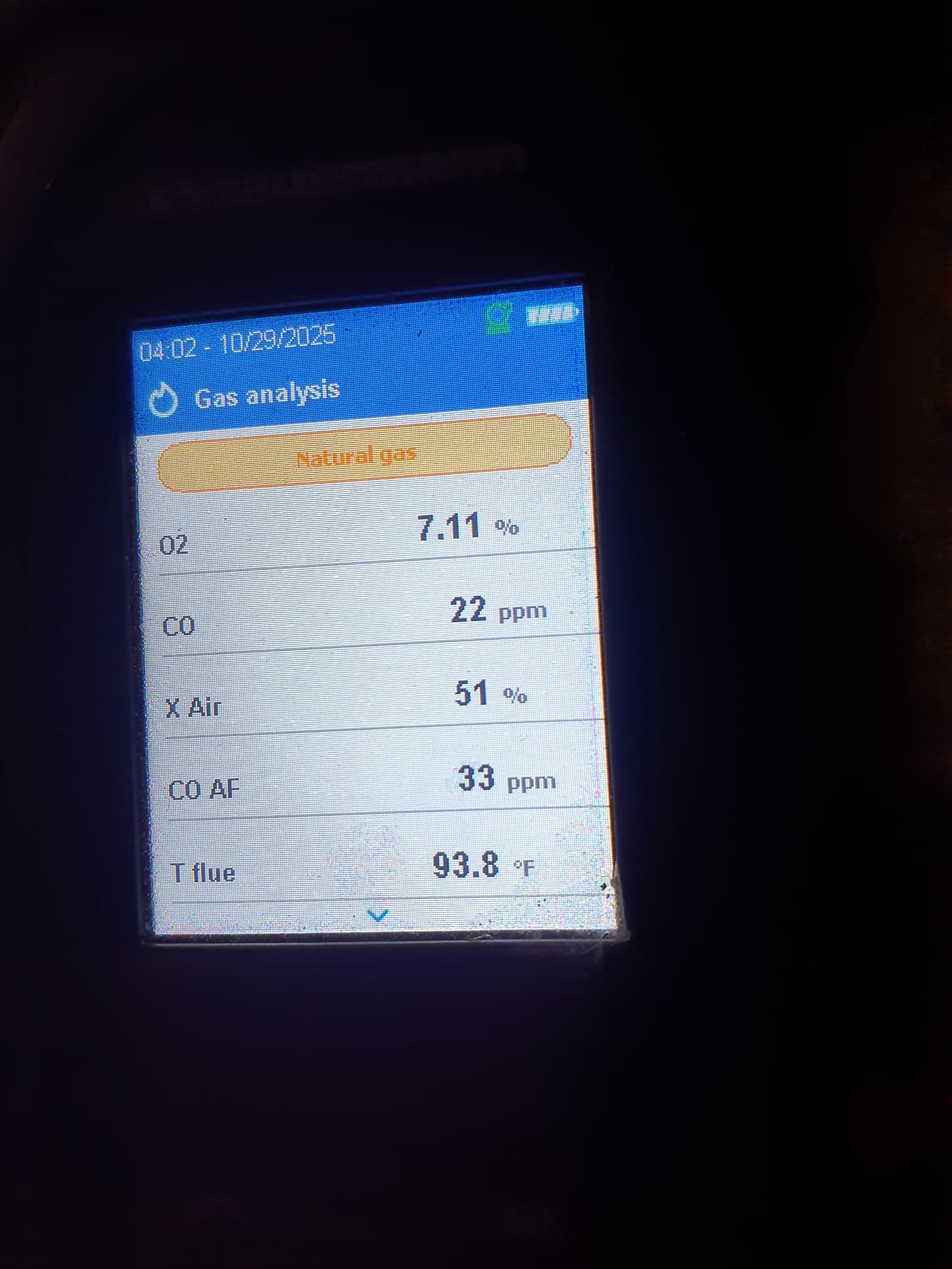 Performed heating maintenance on both furnaces
2003 Lennox in the attic had very good combustion test numbers.
Basement furnace is 4 years old and has equally good combustion readings 
Replaced both filters
Cleaned flame sensors
Checked gas pressures
Checked temperature rises
Checked blowers
Checked humidifier on basement system
No water leaks present, operating correctly, set to 40% relative humidity

No concerns found with either system 
