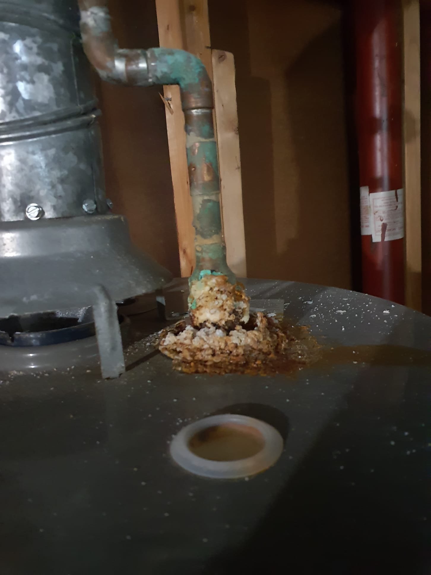 Performed heating maintenance 
20x25x4 filter is good
Pulled and cleaned flame sensor
Condensate trap is clear
High fire gas pressure 3.2" Temp rise 45
Low fire gas pressure 1.3" Temp rise 41
Blower is clean
Burners are rust free
Tested iwave 
Customer states they do not use the humidifier: left damper closed and water shut off to it. 
No concerns found on today's visit other than the water heater ready to start leaking on the cold water inlet.
Sent over quote to replace the hot water tank