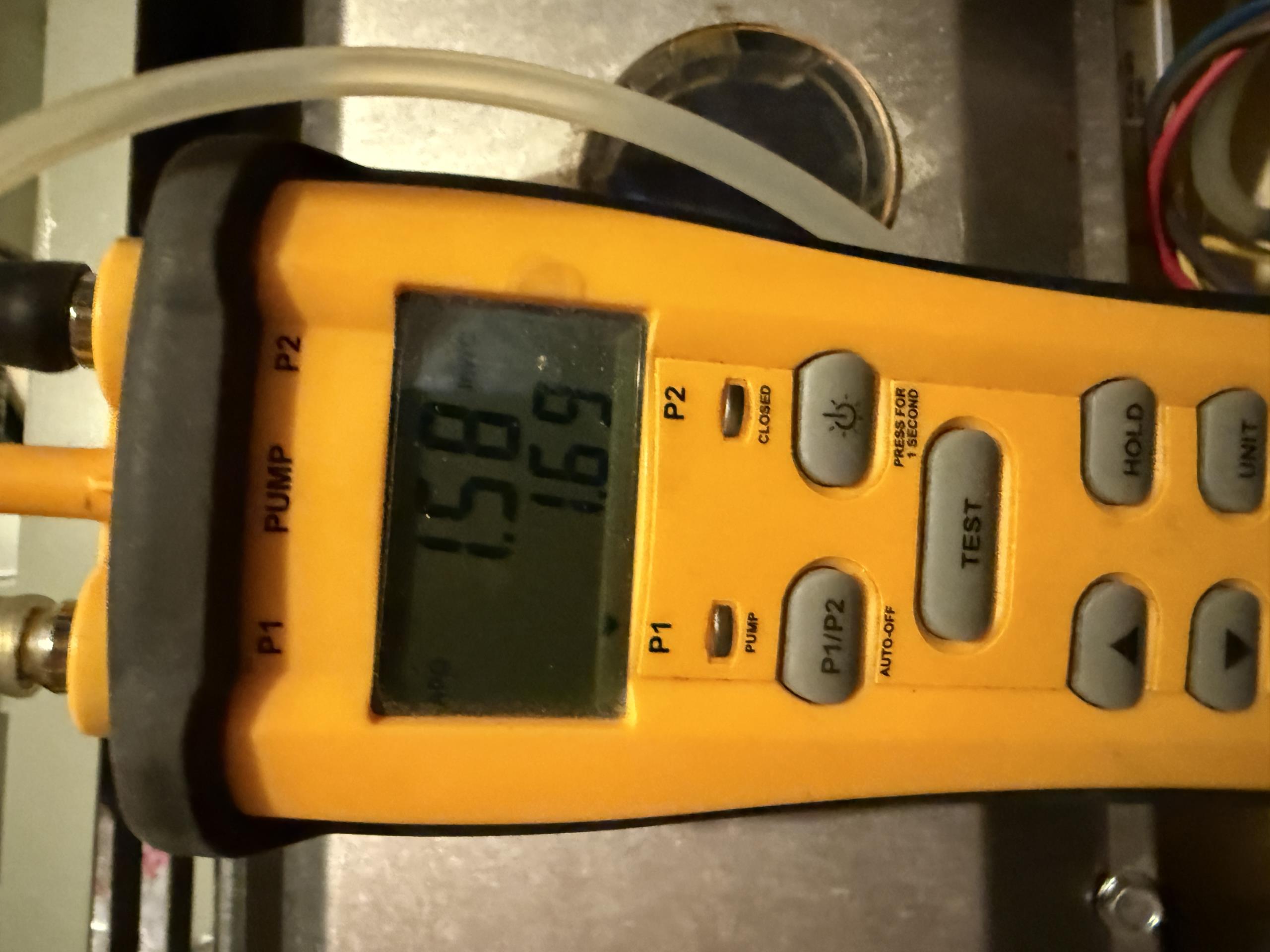 Performed heating maintenance on a 2014 trane two stage 96% efficient natural gas furnace
16x25x5 filter is new
Pulled and cleaned flame sensor
Pulled condensate trap and flushed with water 
Replaced humidifier water panel
Humidifier not functioning due to failed solenoid valve
Approved proposal for repairs
Run tested furnace while running combustion analysis 
Gas pressure, temperature rise, and combustion numbers are all within manufacturer's specifications 