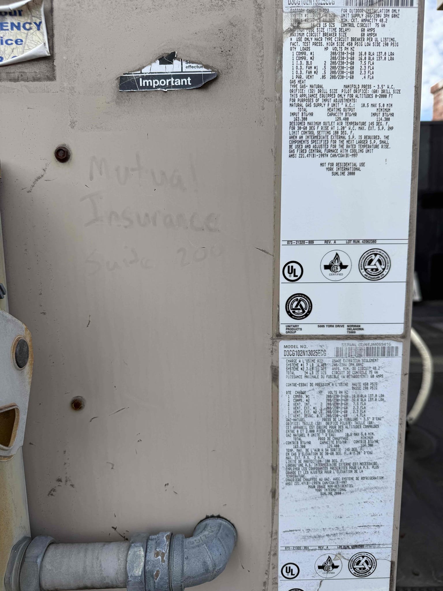 Perform heating maintenance on both RTU units on rooftop. 
carrier unit got 4 new 20x20x2 filters today, perform test run on system and verify heating operation and inspect components. 
The unit next to it was recommended for replacement last visit due to age but the quote was mistakenly sent to 3-pillar instead of associated Insurance. Quote for new system will be sent over again.