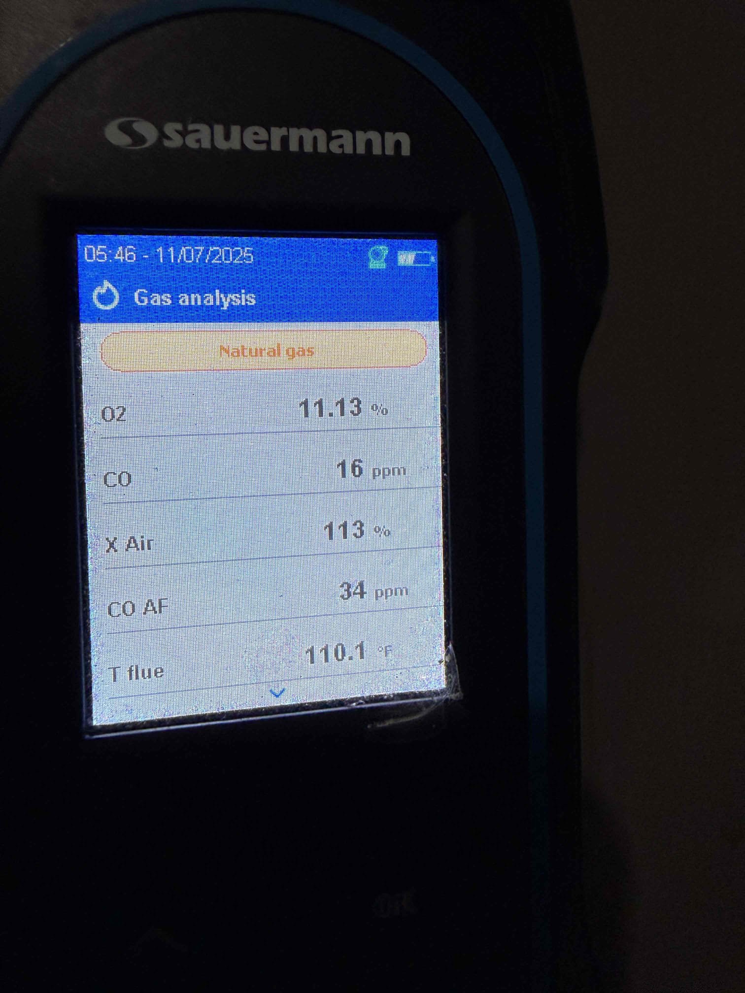 Performed two system heating maintenance on Trane single stage 93% efficient natural gas furnaces 
Cleaned flame sensors
Pulled condensate traps and flushed with water
Filters are OK
Replaced humidifier water panel for the second floor system
Blower wheels are in OK condition
Both furnaces have rust spots under the inducer motors and on the burners 
Considering the age, not overly concerned about it
Ran combustion test on both
Numbers are OK.  O2 levels are elevated, but CO is in a very good range
No CO present in ductwork
Furnaces are both ok at this time. 