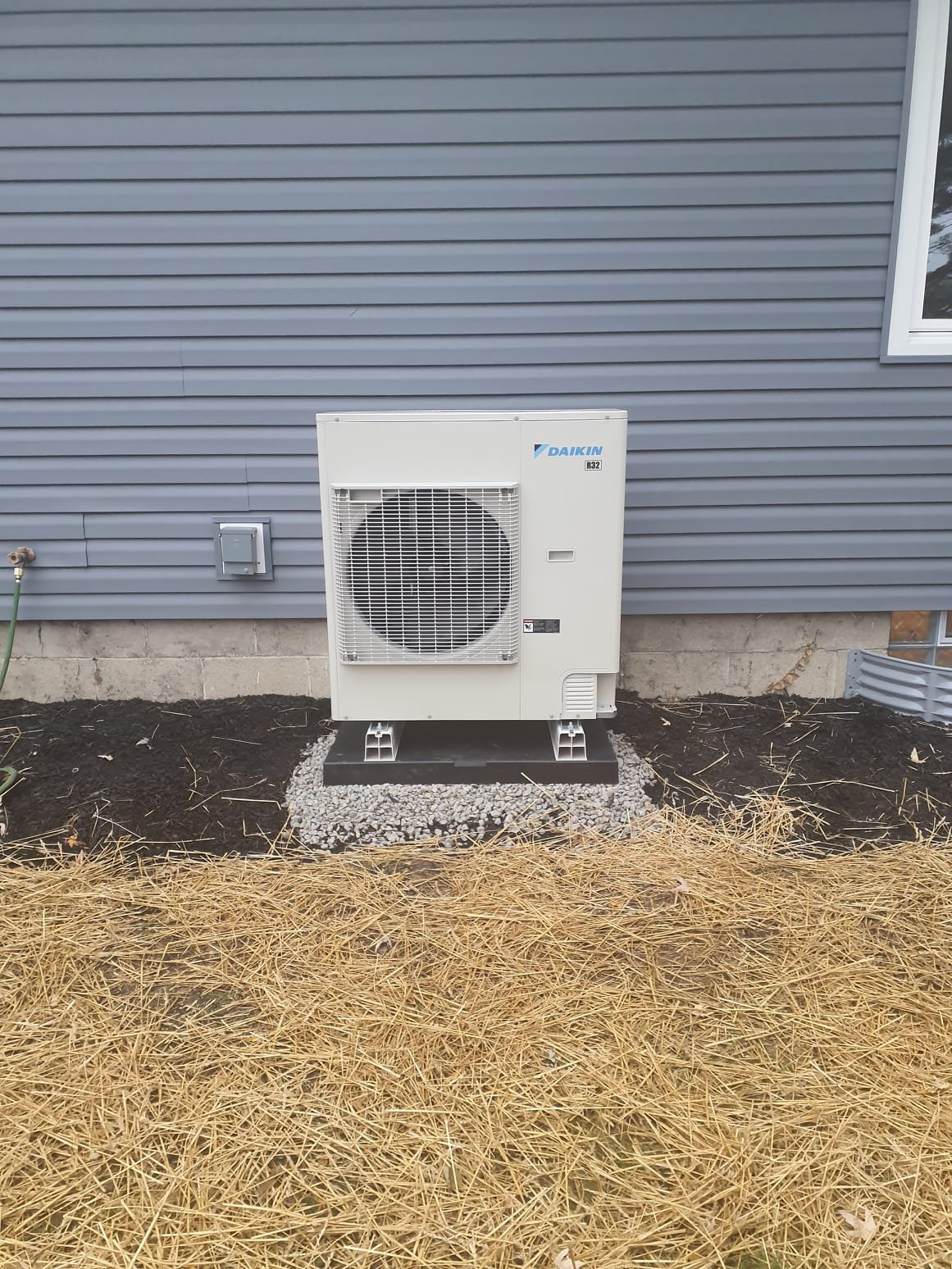 
Install New Daikin FIT HVAC System
Two Stage - Variable Speed Furnace:
Model #: DR97MC0804CN
Serial #: 2505341132
 80,000 BTU's - 97% AFUE
Variable Speed Heat Pump:
Model #: DH7VSA3610
Serial #: 2505275210
3 Ton -  19 SEER2
Matching Indoor Coil: 
Model #: CAPEA4830C3
Serial #: 2504192253
*Daikin One+ Thermostat: DTST-CWBSA-NI-A
Serial #: EA2207002119
 
Installation:
* Reconnect to existing gas line and electric
* Transition to existing supply and return ductwork
* Start up and commission new system
* Aprilaire 1210 (20x25) Media Air Cleaner
 
Warranty:
12 Year Daikin manufacturers Parts Warranty (Annual maintenance must be performed)
2 Year Westin Air Labor Warranty (Annual maintenance must be performed)
Daikin manufacturers Lifetime Heat Exchanger Warranty (Annual maintenance must be performed)
