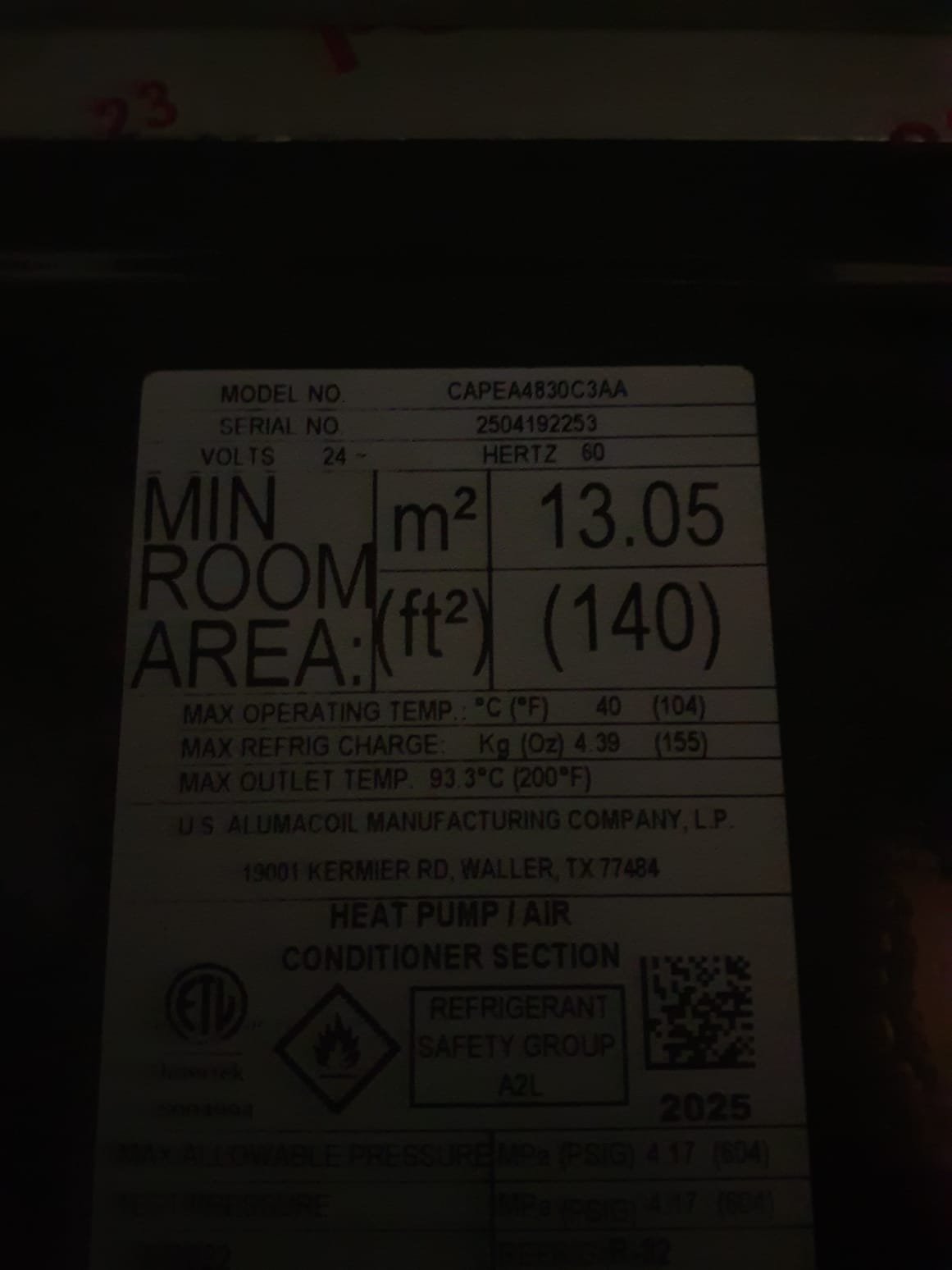 
Install New Daikin FIT HVAC System
Two Stage - Variable Speed Furnace:
Model #: DR97MC0804CN
Serial #: 2505341132
 80,000 BTU's - 97% AFUE
Variable Speed Heat Pump:
Model #: DH7VSA3610
Serial #: 2505275210
3 Ton -  19 SEER2
Matching Indoor Coil: 
Model #: CAPEA4830C3
Serial #: 2504192253
*Daikin One+ Thermostat: DTST-CWBSA-NI-A
Serial #: EA2207002119
 
Installation:
* Reconnect to existing gas line and electric
* Transition to existing supply and return ductwork
* Start up and commission new system
* Aprilaire 1210 (20x25) Media Air Cleaner
 
Warranty:
12 Year Daikin manufacturers Parts Warranty (Annual maintenance must be performed)
2 Year Westin Air Labor Warranty (Annual maintenance must be performed)
Daikin manufacturers Lifetime Heat Exchanger Warranty (Annual maintenance must be performed)
