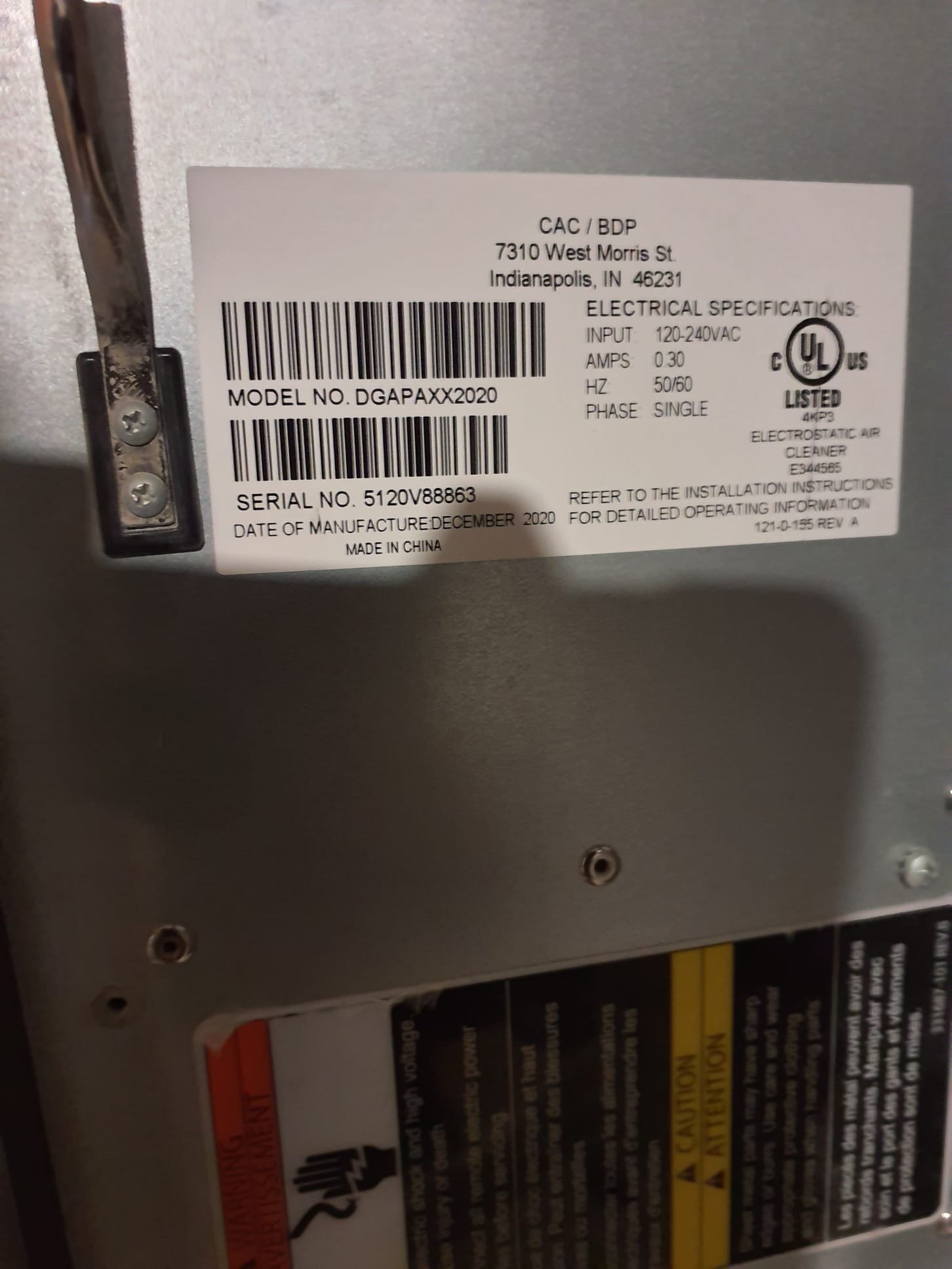 Performed heating maintenance on a 2022 Bryant 95% efficient single stage natural gas furnace
Replaced replaced the electronic air cleaner filter cartridge with the one we provide with the gold maintenance plan 
PGAPXCAR 20X20
Aprilaire 500 humidifier #10 water panel in good shape
Bypass damper moved to open (winter) positiom
Run tested humidifier to verify correct operation and no water leaks at this time 
Humidity set to 45%
***Decrease humidity setting if condensation forms on any windows, especially with cold outdoor temperatures**
Pulled flame sensor and cleaned 
Condensate trap is clear
Blower wheel in OK condition 
Burner Manifold gas pressure set to 3.0"wc
Temperature rise stabilized @ 53⁰F (spec 40-70⁰)
Furnace is operating within factory specifications at this time 
No concerns found on today's visit