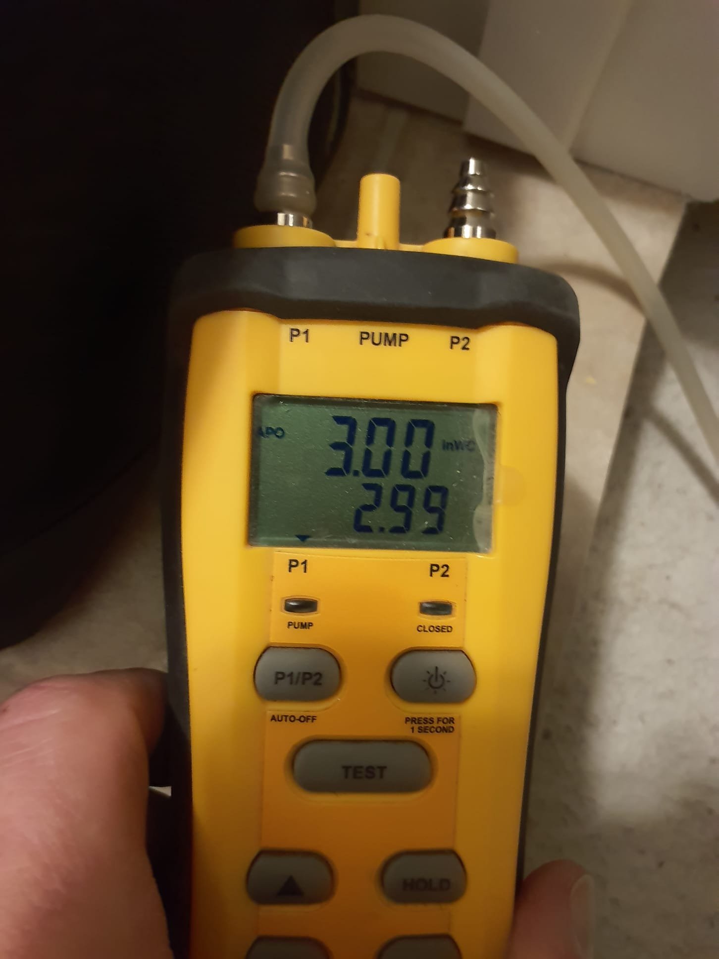 Performed heating maintenance on a 2013 Bryant 92% efficient single stage natural gas furnace
Replaced 16x25x1 filter with the one we provide with the gold maintenance plan
Blower capacitor rated 7.5mfd, actual measurement 7.6mfd
Pulled and cleaned the flame sensor
No signs of active condensate leaks internal or external to the furnace 
Burners are in good shape
Blower wheel in OK condition
Gas pressure set to 3.0"wc (spec 3.0-3.8)
Temperature rise 53⁰ (spec 40-70)
Intake and exhaust pipes show no signs of leakage
Furnace is operating perfectly within factory specifications at this time. 