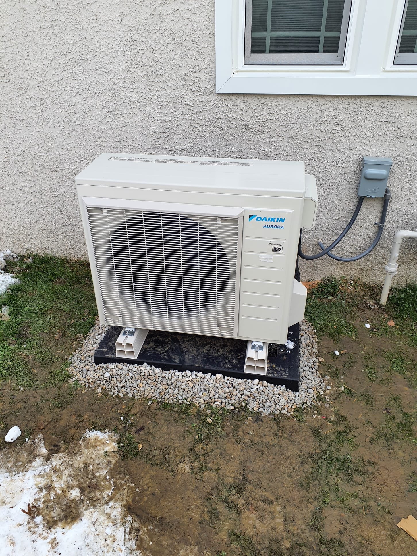 
SOLD: 11/14/2025 1:39:32 PM - Option 1
Install Daikin Aurora Ductless System
*Variable Speed Heat Pump:
Model #: RXT15AVJU9
Serial #: Y012067
15,000 BTU's
21 SEER2 - 12.2 EER2 - 10.5 HSPF2
Heating Operation at -13 Degrees & Above
*Daikin Wall Mounted Air Handler
Model #: FTXV15AVJU9
Serial #: Y068524

 
Installation:
* Installation of electric wiring whip & disconnect
* Start up and commission new system
 
Warranty:
12 Year Daikin manufacturers Parts Warranty (Annual maintenance must be performed)
2 Year Westin Air Labor Warranty (Annual maintenance must be performed)
