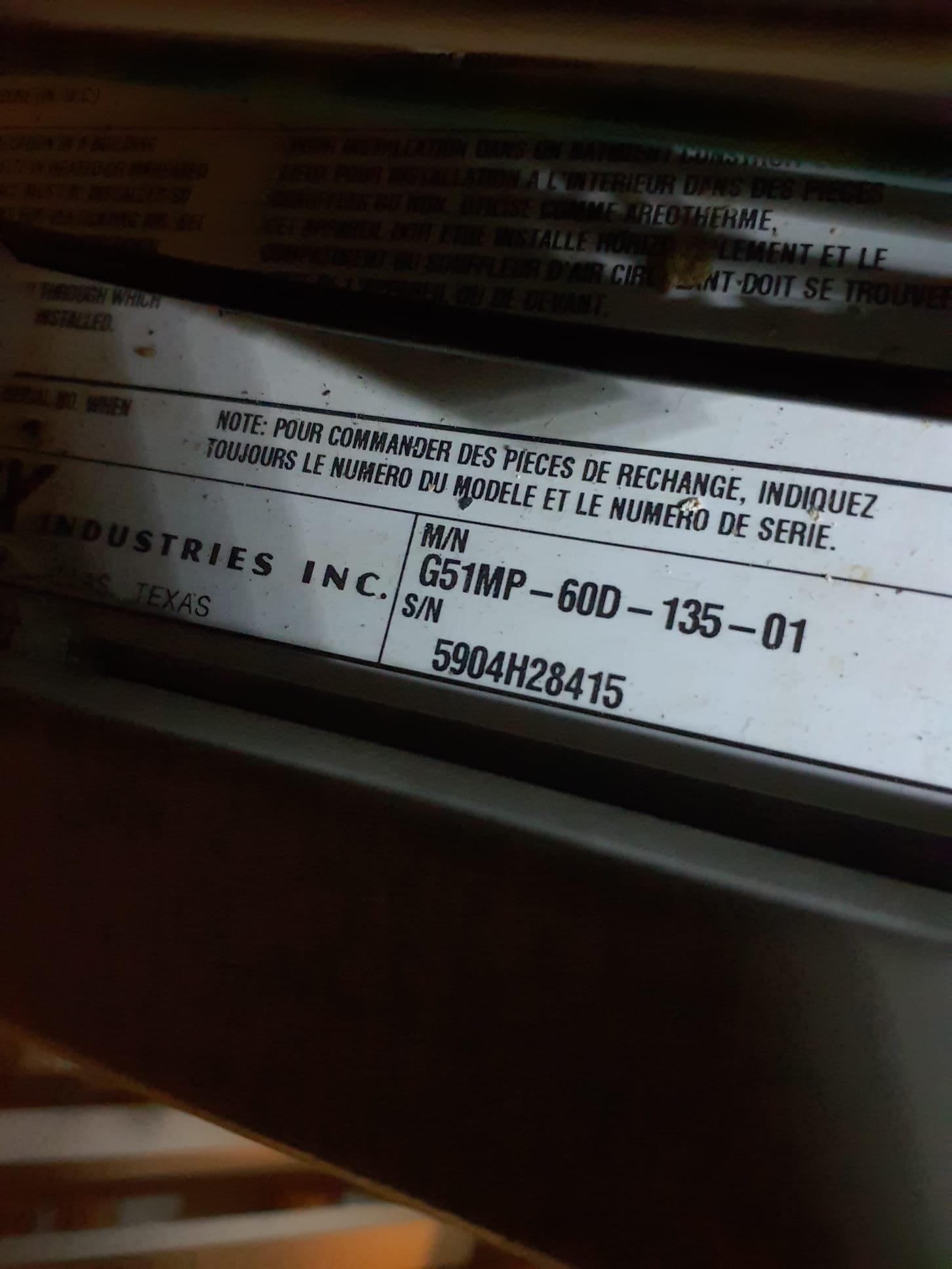 Inducer bearings failing, spun motor free but it will stop working again in very short order. 

Approved quote to replace inducer
Will reschedule ASAP