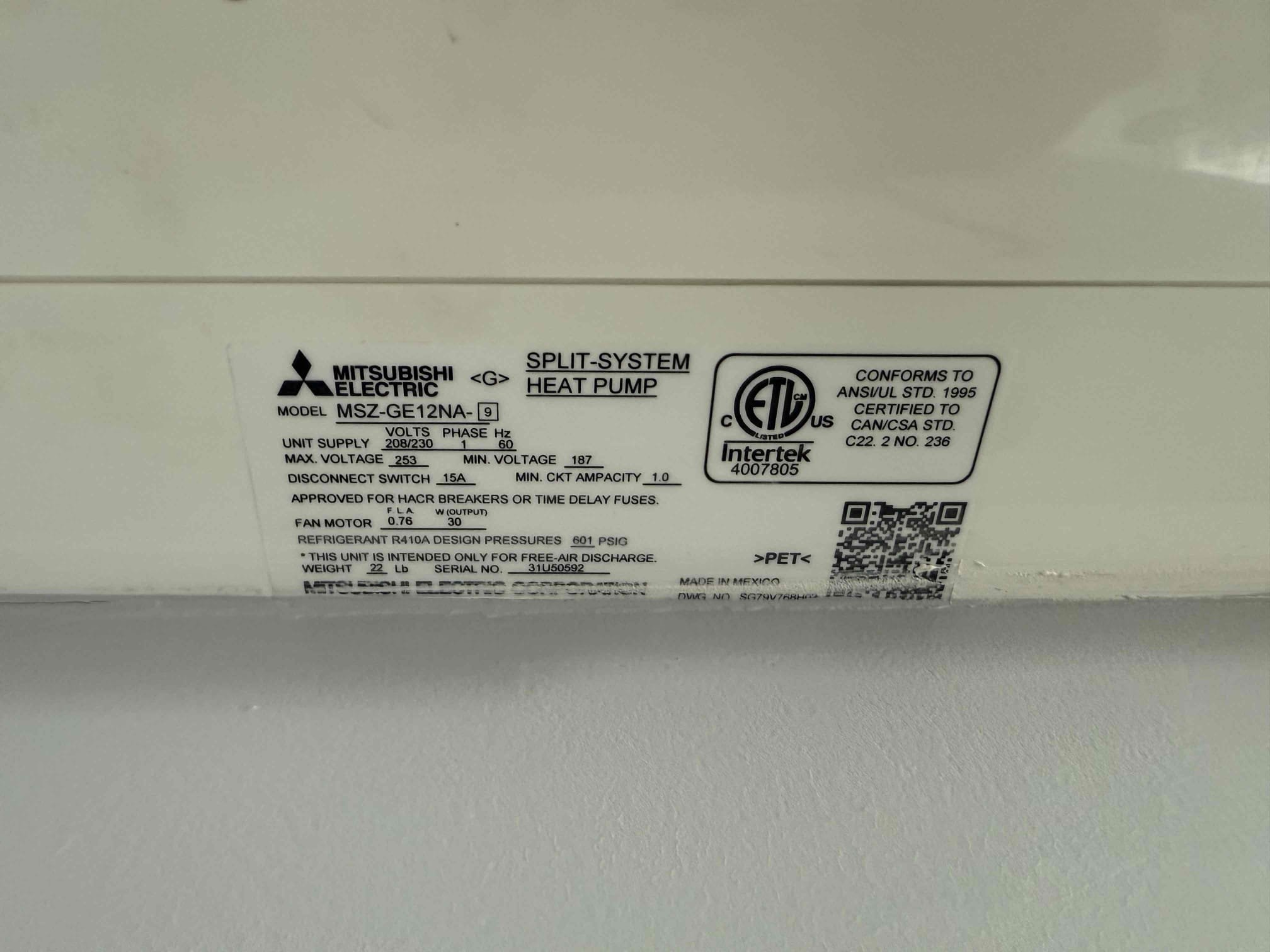 Gas heating preventative maintenance performed
Check filter - 16x25x1 new today 
Clean flame sensor
Inspect burners - clean no concerns
Ohm test igniter: 63.3
Inspect wiring for loose connections and/or hot spots - none found
Check humidifier pad: n/a
Inspect exhaust flu - no concerns
Set thermostat for heat
Check amp draw on blower motor: 4.32
Check amp draw on inducer motor:0.73
Check delta T -  54°
Furnace is in optimal running conditions

Homeowner had stated concerns with mini split keeping upHomeowner also stated the controller had dead batteries and filter were dirty, although are now cleaning and seemed not to help.
Perform maintenance inspection on Mitsubishi mini split. Inspect system outside making sure of no visual issues like plugged coil or freezing up. Unit went into defrost while inspecting and properly defrosted the small amount of frost on the coil. Pressures above 260 during heat mode. unit has low delta T 10° and is not heating adequately. But it is heating at this 