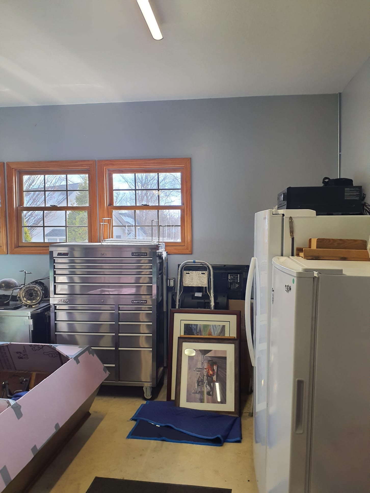 Replacement warranty.
Upon arrival, thermostat was in off mode. Inspected furnace for any obvious issues and found d that the furnace control board was not being powered. Removed door and pushed in door switch to check for power. With door switch pushed in by hand, the system came on. Put bottom door back on and noticed that the door was not pushing the door switch in all of the way as the door switch was hanging lower than it should be. Adjusted door switch for proper height and put door back on. With door on, system now has power. Turned thermostat to heating to check for any other issues. None found or suspected.

Bob mentioned he would like a quote to install a ductless mini split in the garage. Photos on file of furnace for humidifier install, aswell as interior and exterior photos for mini split install. 