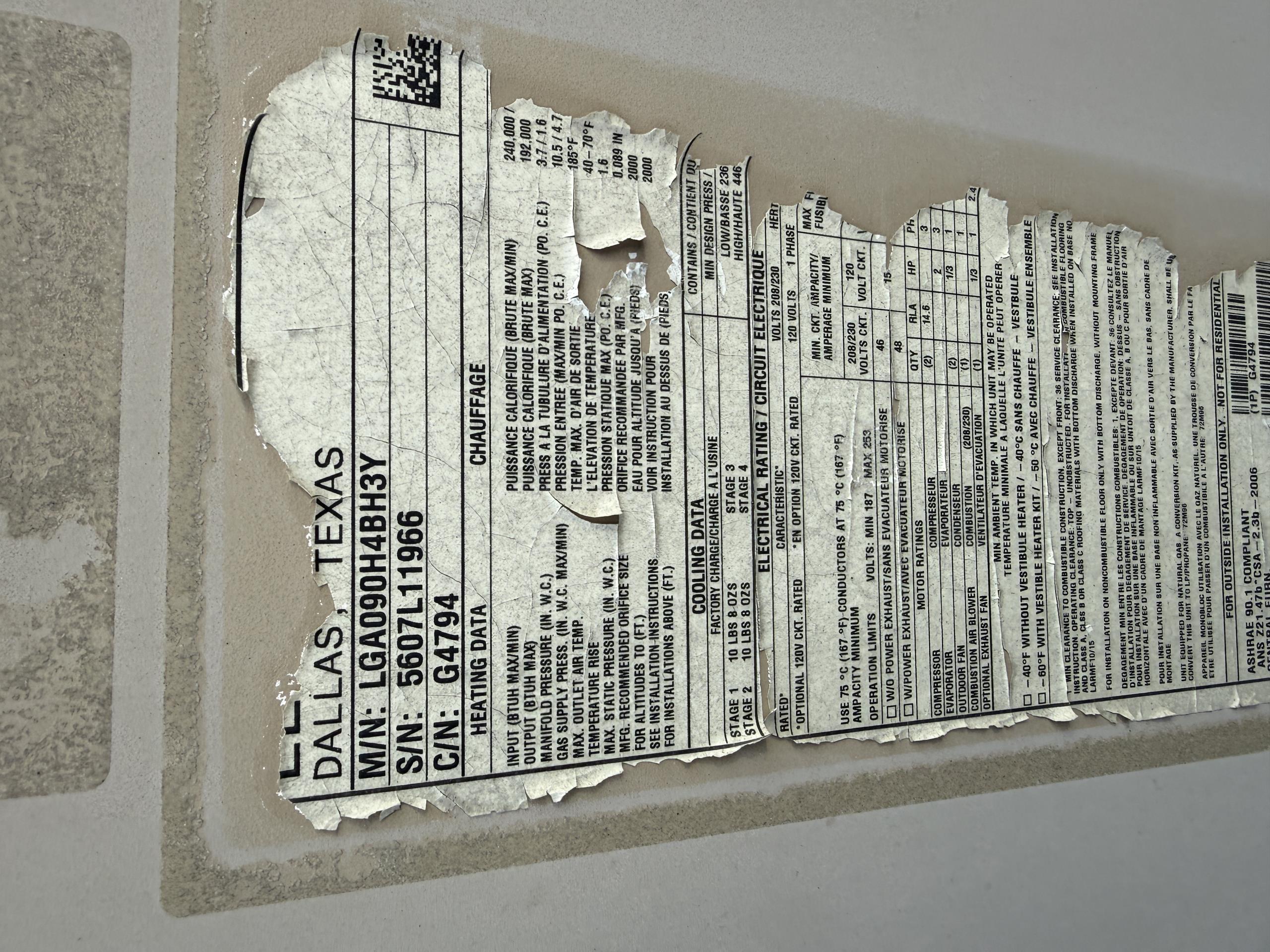 
Install new OEM Rheem heat exchanger on RTU unit #14

Note: RTU system age 19 years
This estimate covers the specific repairs outlined to restore basic functionality to your existing HVAC system. Please note that the equipment is in poor overall condition with significant age-related wear, corrosion, and/or component degradation. Even after these repairs are completed, additional failures remain highly likely in the near future due to the system’s advanced age and deterioration.
These repairs are considered a temporary measure and do not guarantee long-term reliability or restore the system to like-new condition. Unexpected breakdowns, reduced efficiency, and further repair costs are still probable. For greater reliability, energy savings, and peace of mind, replacement of the system may be the more cost-effective long-term solution.

Per Jim: diagnostic on RTU11 not working at all, broken thermostat wire for rtu14, AND find the source of the noise from Elliot's restaurant systems.

R