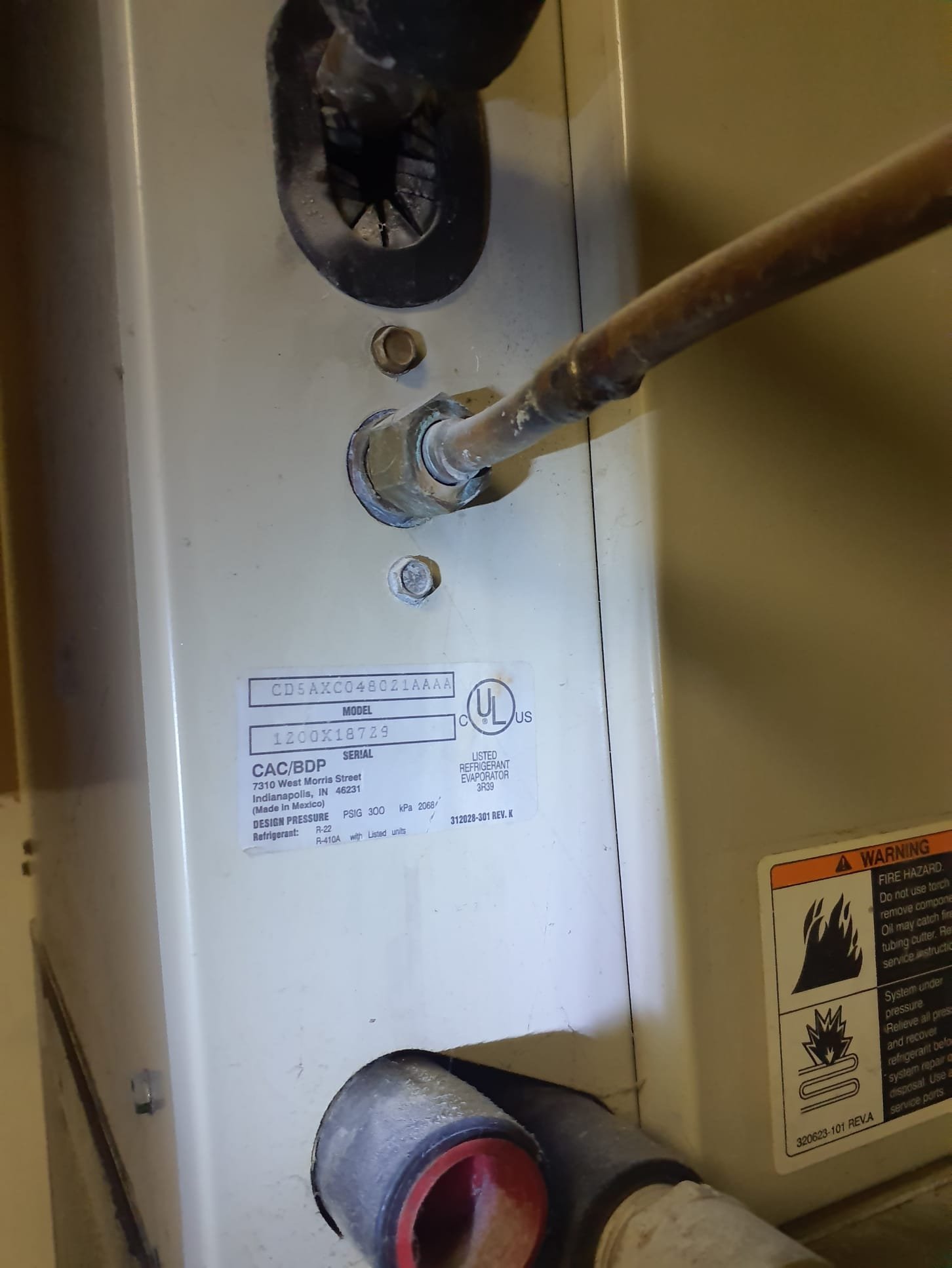 Performed heating maintenance on a 2016 Goodman 80% efficient single stage natural gas furnace
Filter very dirty
Replaced 16x25x4 filter with one from truck stock
Cleaned flame sensor
Blower capacitor tested 20mfd (rated 20)
Inducer motor making excessive noise: sounds like failing bearings 
Temperature rise 53⁰ (spec 35-65)
Gas pressure 3.5"wc (spec 3.5)
Combustion test numbers are very healthy
No carbon monoxide present in ductwork during operation
Furnace operating safely at this time 
