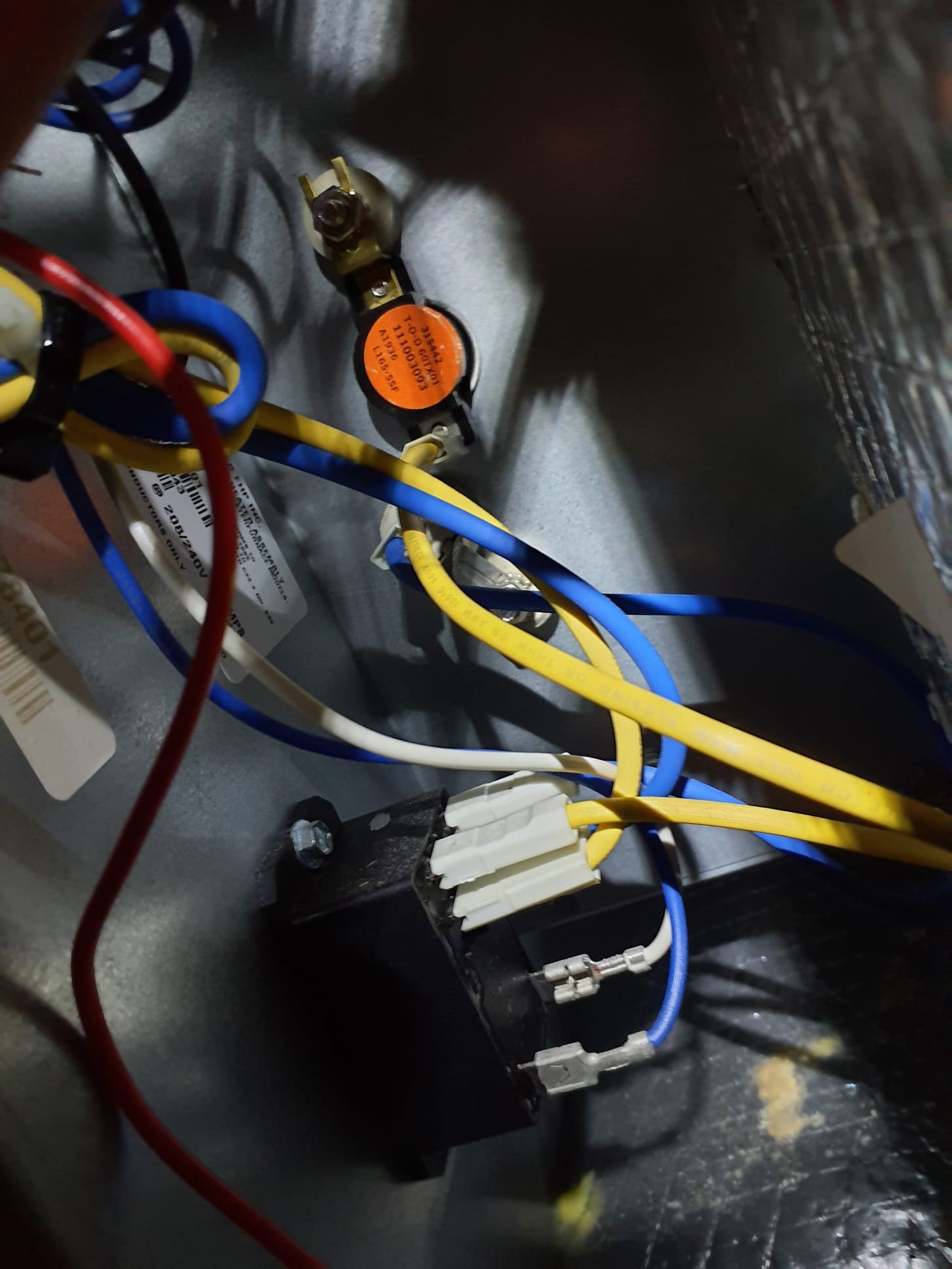 Attic air handler:
16x20x4 filter still in OK condition, easily had a few more months of life left in it
Blower is clean
Auxiliary heater wiring shows no signs of overheating
No broken ductwork seen
Split Geo:
No stored fault codes except system reset (power outages)
Wiring all in good shape
Contactor contacts in good shape 
Capacitor tested 33mfd (rated 35 +/-6%)
Packaged geo:
Filter is still good
Blower is clean 
Auxiliary heater wiring is in great shape, no overheated wiring 
Contactor contacts in good shape
Capacitor measured 30mfd, rated 30+/-6%
No fault codes stored

Water level in both flow centers good
No signs of water leaks from geo loop plumbing from the foundation wall to both units

No concerns found on today's visit
