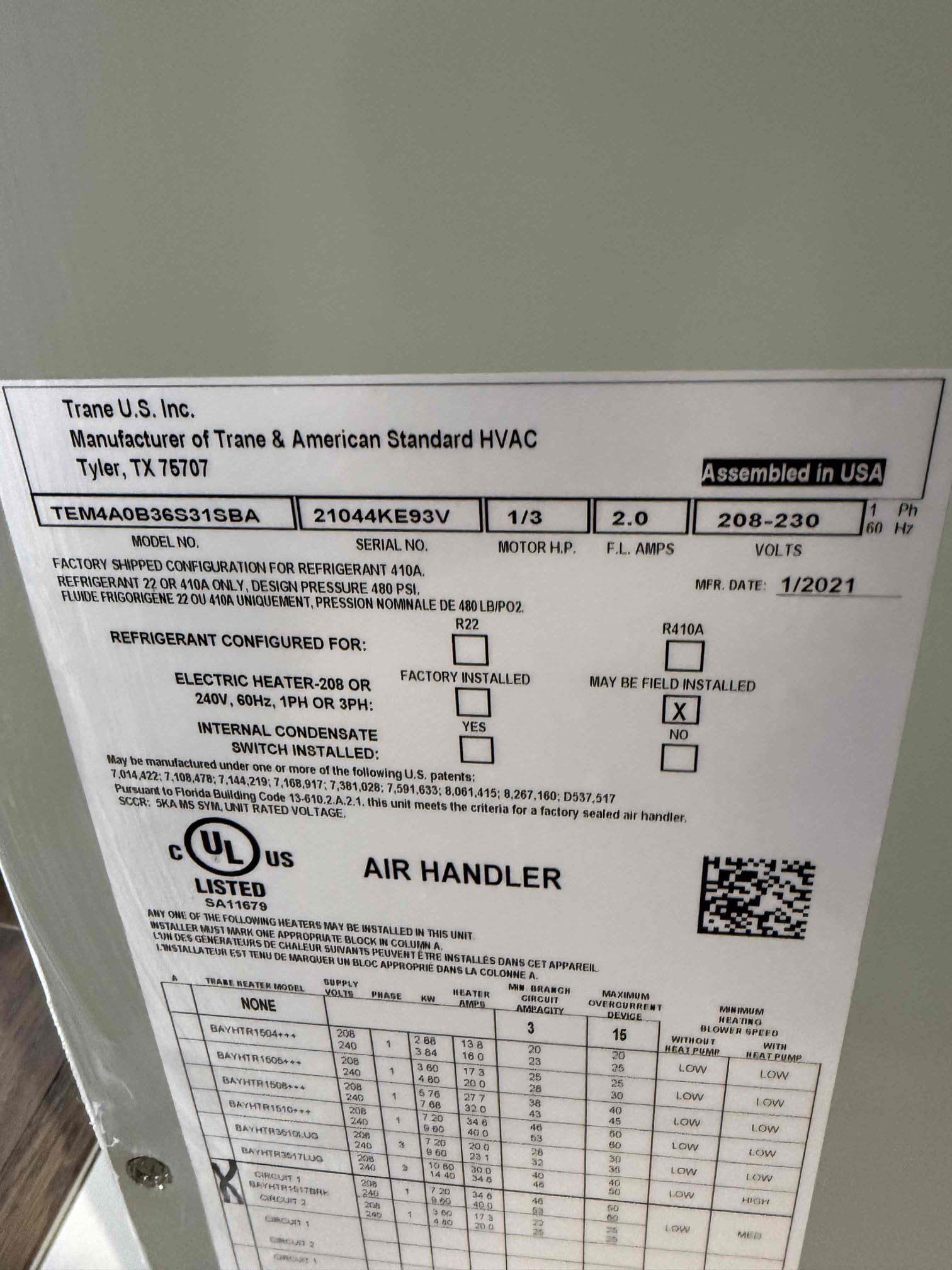 Unit intermittently making screeching noise no signs of failure from blower wheel only failure signs were with blower motor leaking oil at the shaft. Quoted Replacement Warranty blower.