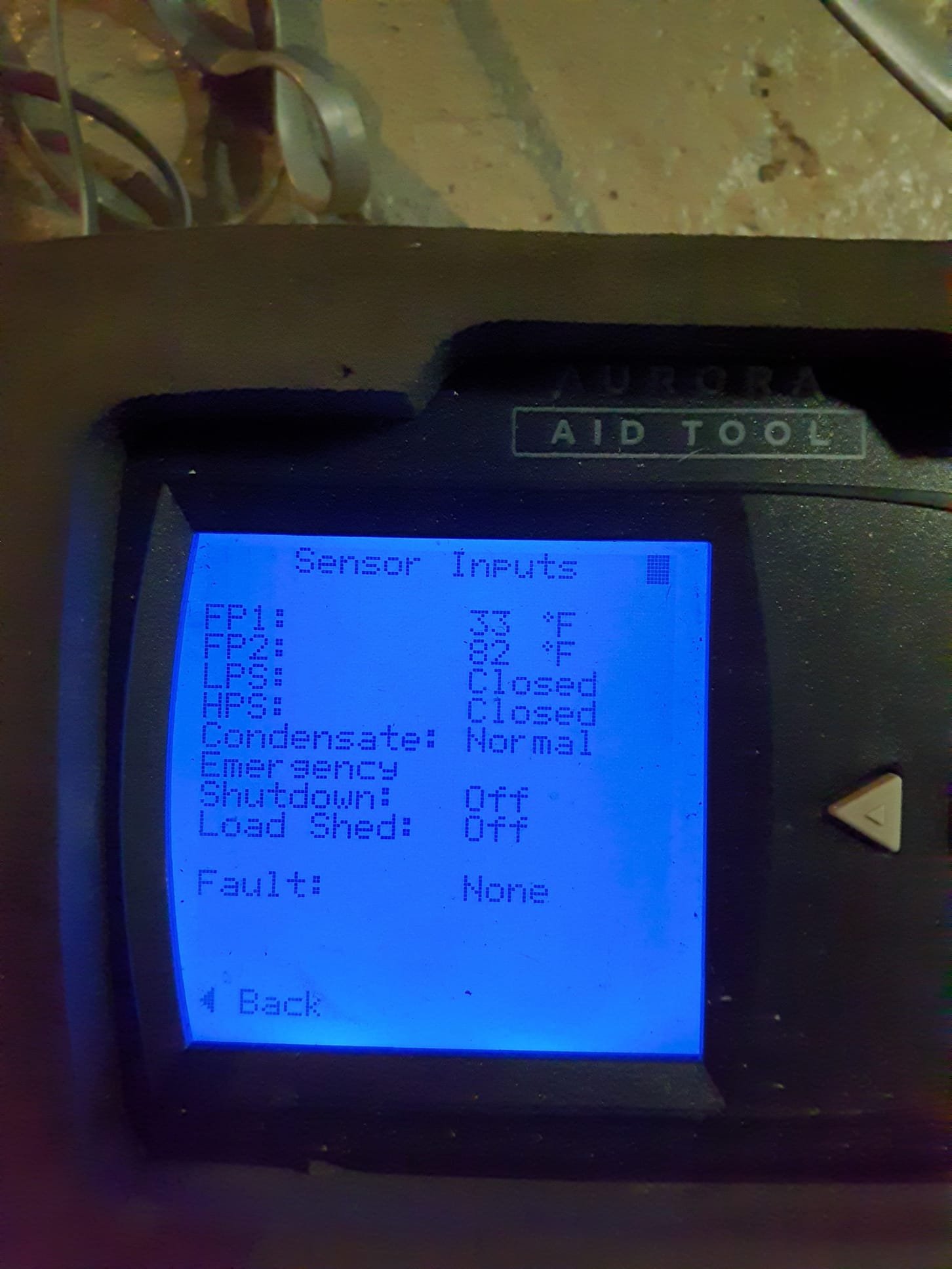 5 series water furnace 
Last lockout E11 fault (freeze protection 1 and 2 sensors)
Suspect ABC board fault
System is operating properly at the current time
We will send a quote to replace ABC board ASAP