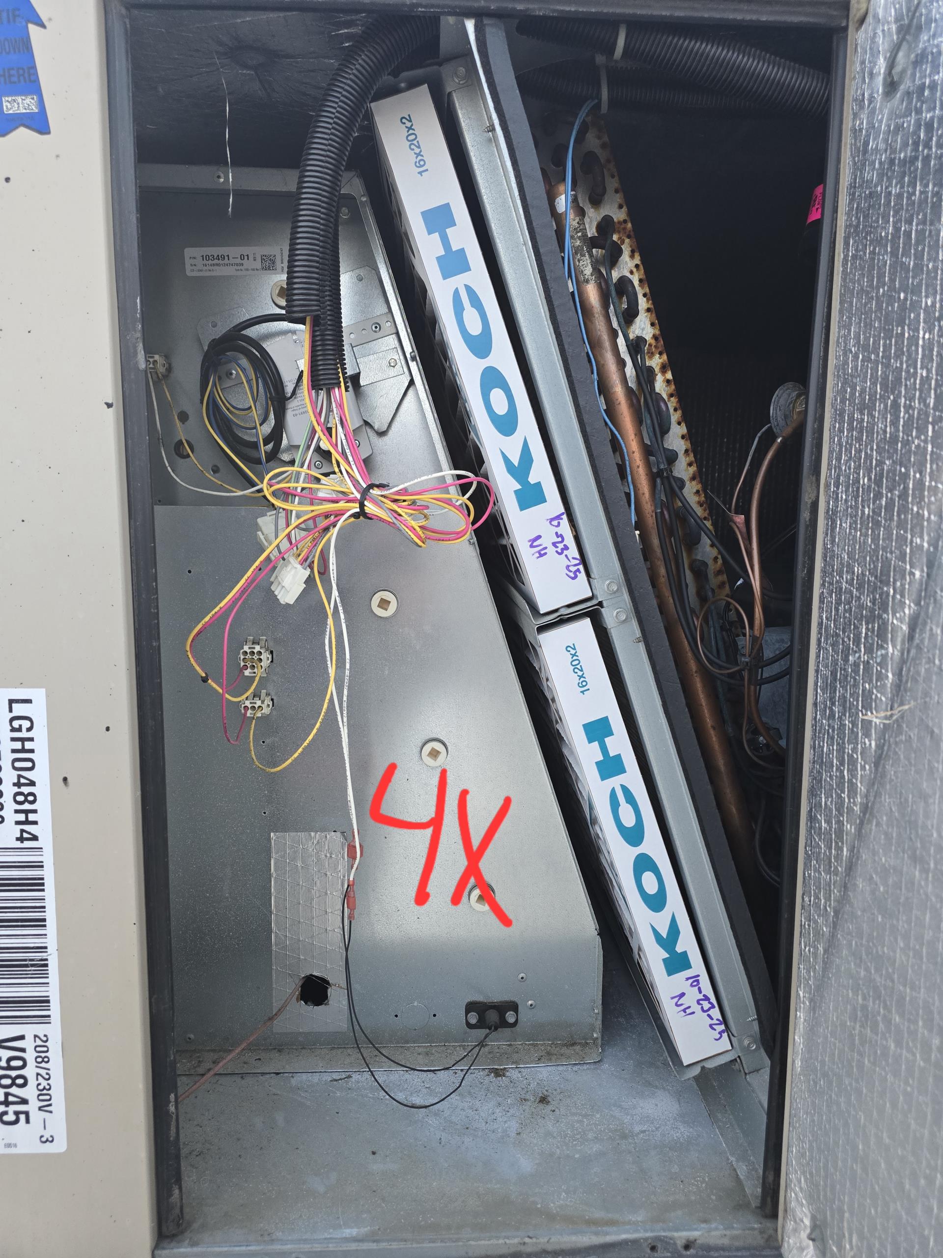 Pictures of equipment uploaded to file. Two RTU Systems