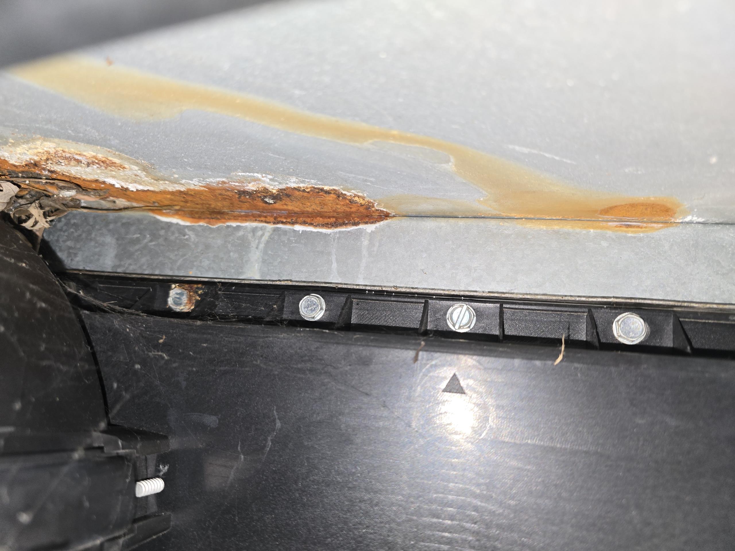 Upon arrival, system was operating with no unusual noises heard. Initial inspection of furnace shows that the collector box has started leaking and should be replaced to prevent future water damage to other components. During first fire off test, the blower and inducer motors came on with no unusual noise. After about 20 seconds, the blower motor started to make a high pitched whining noise. Noise lasted for approximately 10 seconds before going away. The noise is due to bearing failure in the motor. Blower motor is prone to fail at any moment and urgently needs replaced. System is currently operating in heat. 