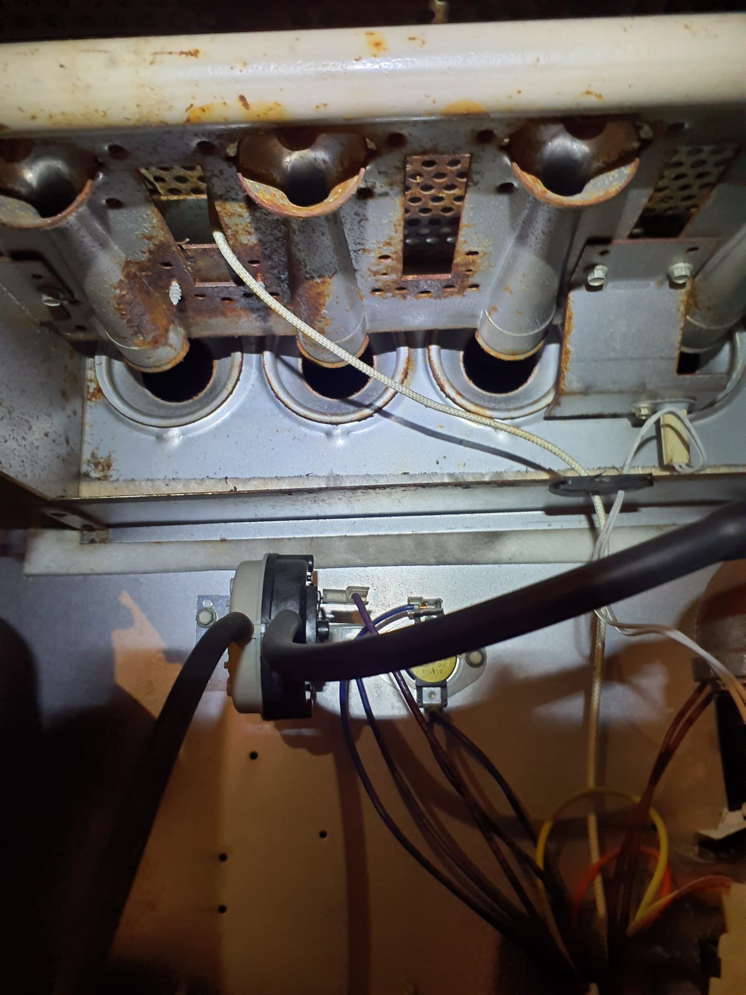 Inducer motor is ready to fail any minute, this will stop the furnace from heating at all
Getting 1ppm carbon monoxide off the front of the furnace and intermittently around the house on the first floor
Considering age of the furnace and AC, cost of repairs required and the fact it's putting off carbon monoxide, strongly recommend system replacement. 
2002 Lennox 100kbtu 21" wide 90% furnace
3" intake and exhaust solid core PVC
3.5 ton AC
15' line set
10x24 return drop
(2) 8x20 supply trunks
20x25x1 Filter rack
5-conductor thermostat wire to the stat, easy to pull new wire, roughly 20' of wire
