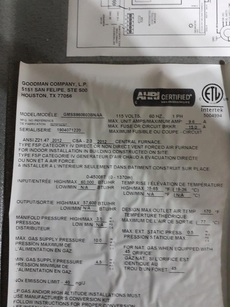 Replaced inducer assembly 

Signed up for gold maintenance

Parts are NOT under warranty