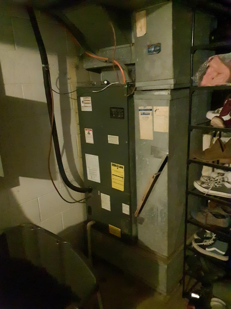 20 year old Goodman heat pump system 
15 kilowatt auxiliary heat pack only operating at 5kw.  Two of the three heat strips have failed
Incorrect filter size has been in place for an unknown amount of time
Indoor air coil is plugged with dirt as a result
Heat pump is performing below specification
System cannot keep up with heating demands

Recommend full system replacement