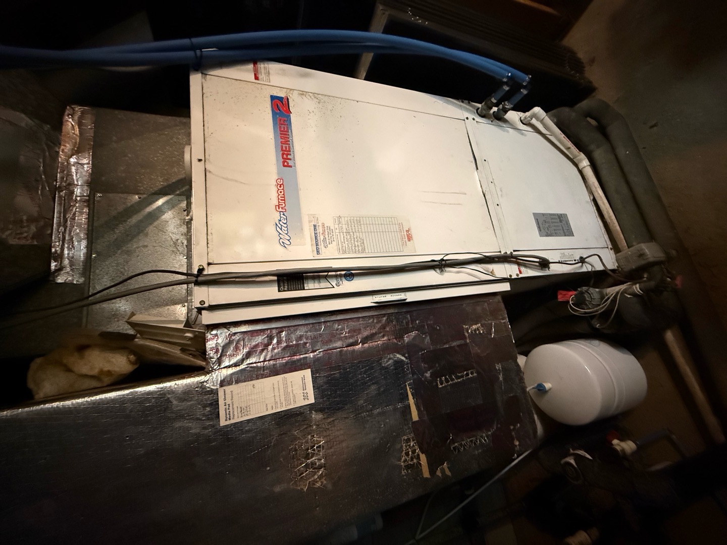 Upon arrival inspected unit and found compressor wires melted and compressor tested shorted to housing. R-22 compressors unavailable for repair and outside of cost efficiency. Breaker for compressor side 50a electric 90a. Open well loop. 

Homeowner is experiencing troubles getting upstairs temp satisfied and is interested in mini splits, two outdoor units - split heads for the guest room/spare room and one independent for the master if possible. 