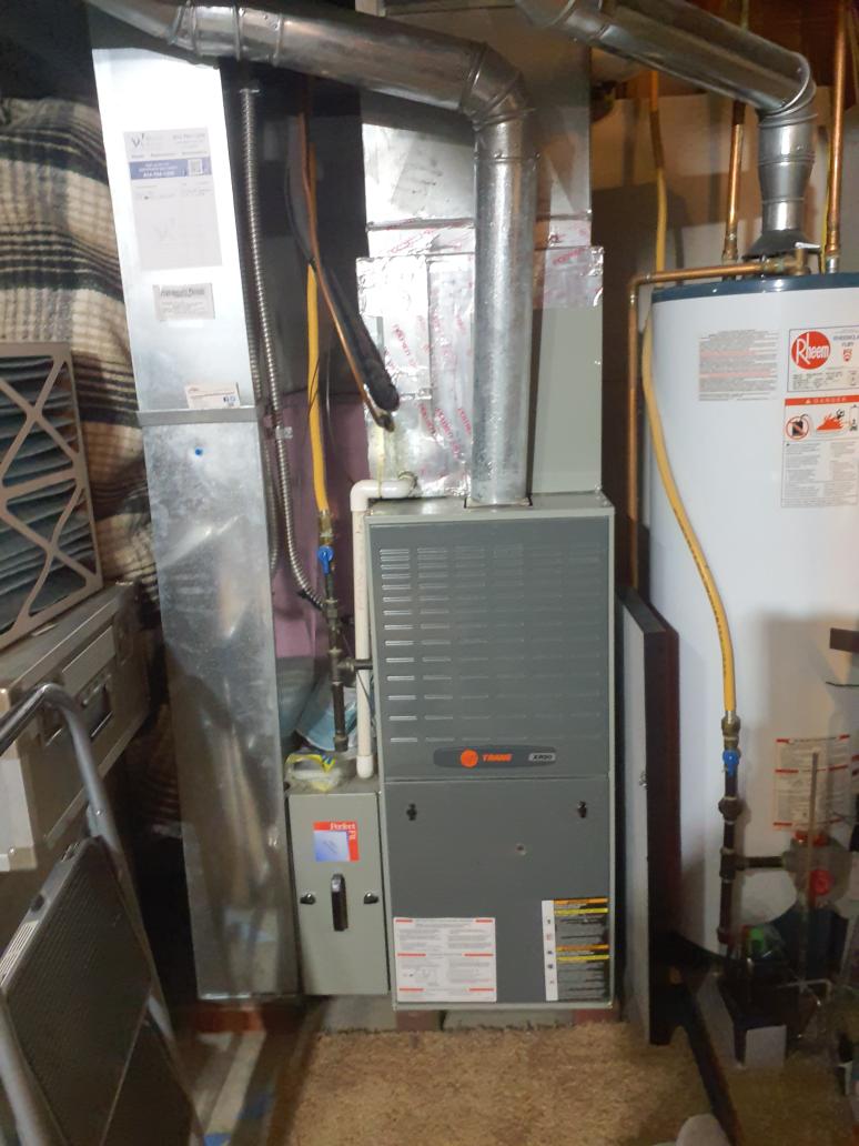 System low on refrigerant 
Discussed options.  2011 York 2.5 ton ac unit
Agreed to top off refrigerant and leak sealant
System took 3 pounds of R410a
No guarantee on leak sealant stopping the leak
Furnace is 2002, original to the home

Not interested in system replacement at this time, hoping to make it through this summer 