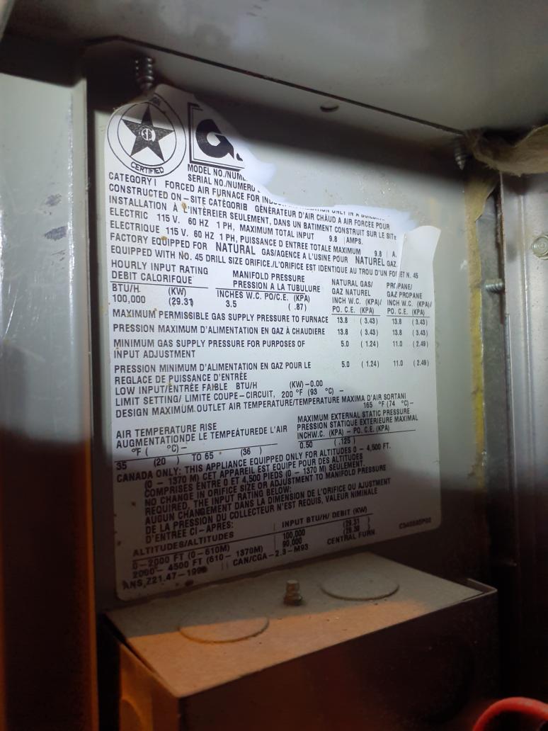 Performed cooling checkup
16x25x1 filter appears to be new
Blower is in OK condition
Furnace and flue venting have a lot of condensation damage and rust
Evaporator coil is rusty 
Outdoor coil is OK
Capacitor tested in spec 
Refrigerant charge is low
Topped off refrigerant charge
System went from an 11⁰ temperature drop to 20⁰ with the refrigerant top off 