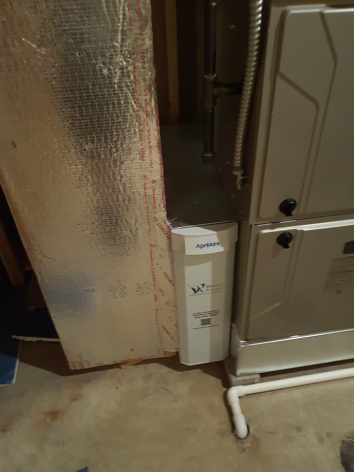 SOLD: 06/03/2026 3:53:51 PM - Option 2 - Install Bryant HVAC System

Equipment:
*Furnace - Preferred - Two Stage Gas Furnace
Model#927TA60100V21 
Serial#S1826A43831
100,000 BTUs-97% AFUE
*Bryan Indoor Unit (Coil)
Model#CVAVA4821XMA
Serial#S1626J74203
*Single Stage Air Conditioner
Model#148TAN04800W
Serial#1926E08970
48,000 BTUs - 18 SEER2

Installation:
Basic Install Kit 
Plenum transition 
RX-11 Flush 
PVC drain 
Low voltage wiring 
Outdoor pad
Disconnect 
Electric wiring whip

Accessories Selected:
Thermostat - Honeywell Elite Pro S1200 Smart Thermostat
Air Filtration - April Aire 1210 (20X25) Media Air Cleaner








