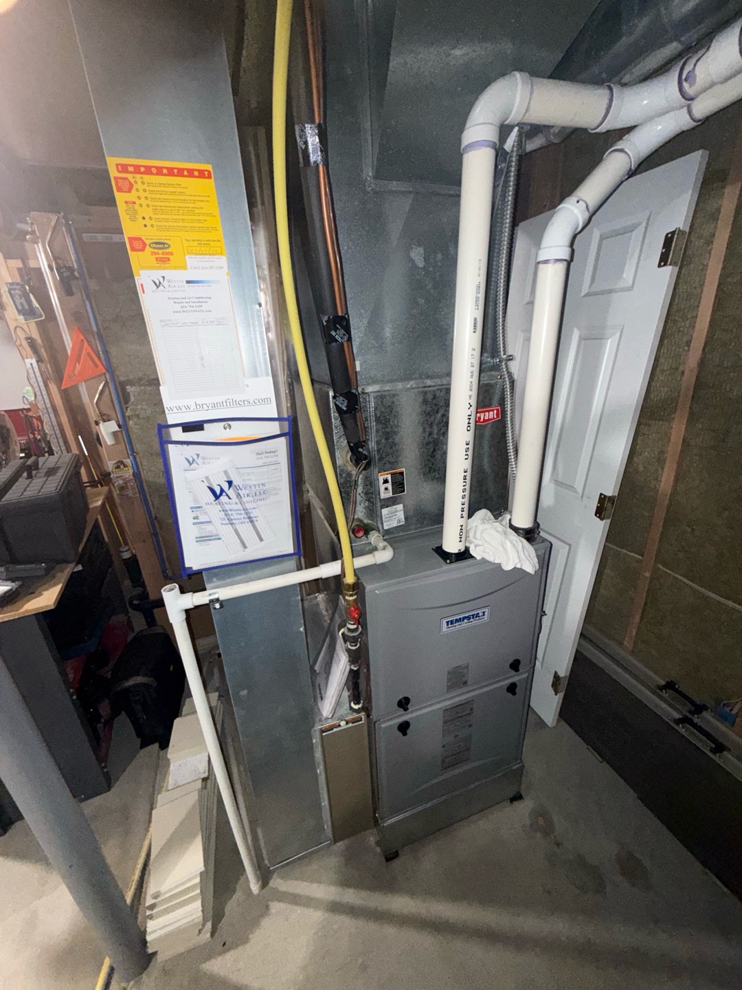 Upon arrival inspected system and found unit low on r22, quoted repair and homeowner interested in replacement quote prior to repairs. Furnace new 2022, A/C only. 