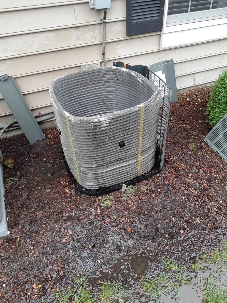 Perform cooling preventative maintenance 
Check filter
Check coil for any buildup or debris on the coil- clean
Inspect furnace blower motor- clean
Set up thermometers 
Rinse down coil on Outdoor unit 
Check Capacitor MFD 35+5 @ 34.5+4.9
Check Outdoor fan Amp 8.9
Check Compressor Amp 1.1
Verify pressures SH/SC 
Delta T 19.5
The air handler and AC are running in optimum condition 
