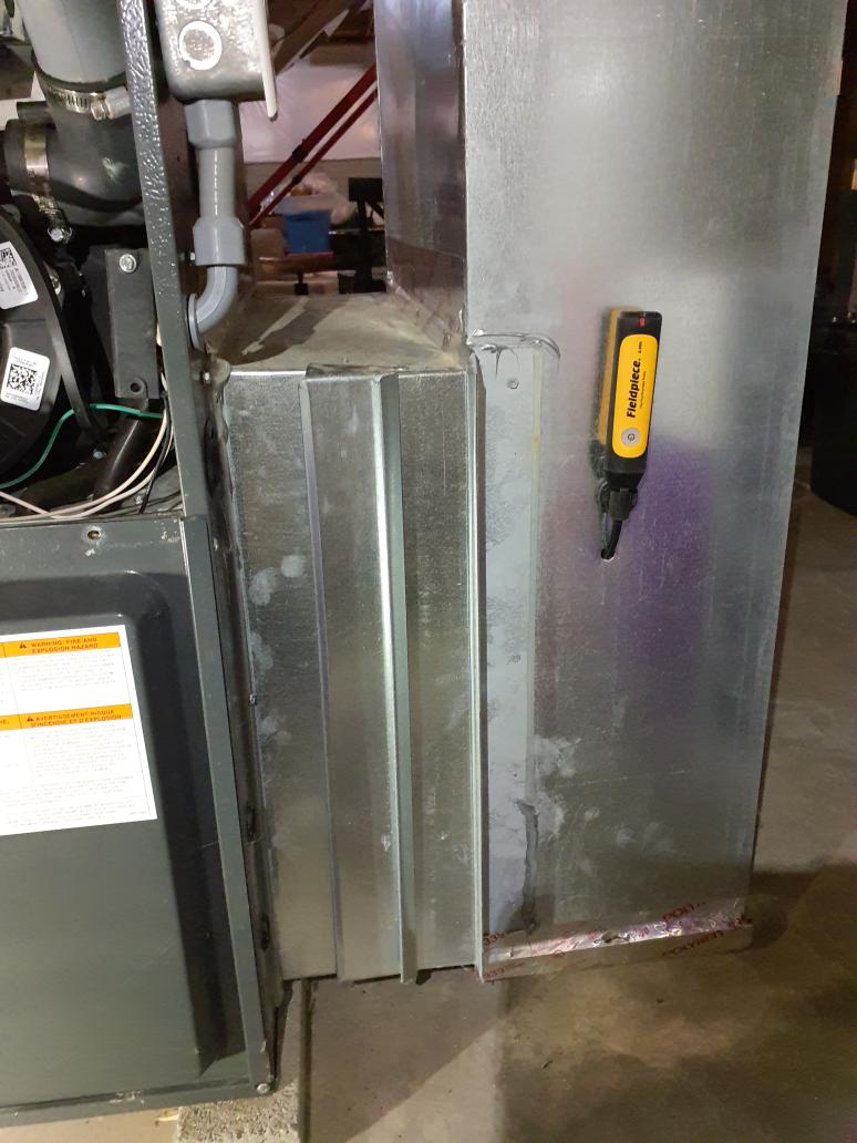Perform cooling preventative maintenance <br>Check filter -new<br>Check coil for any buildup or debris on the coil - clean<br>Inspect furnace blower motor - clean minimal dust build up on blower wheel<br>Set up thermometers <br>Rinse down coil on Outdoor unit <br>Check Capacitor MFD 45+5 @47.8+5.5<br>Check Outdoor fan Amp 1.1<br>Check Compressor Amp 8.6<br>Verify pressures SH/SC within factory specs<br>Delta T 20.1<br>The air handler and AC are running in optimum condition <br><br>Furnace maintenance inspection performed<br>Inspect filter: new<br>Inspect burners: slight amount of rust buildup <br>Ohm ignitor:48.7<br>Clean flame sensor - done<br>Inducer amps: 2.6<br>Blower Motor amps: 6.8 <br>All wiring OK <br>Temperature rise: 48  35-55 range<br>Furnace is running in good condition. <br>