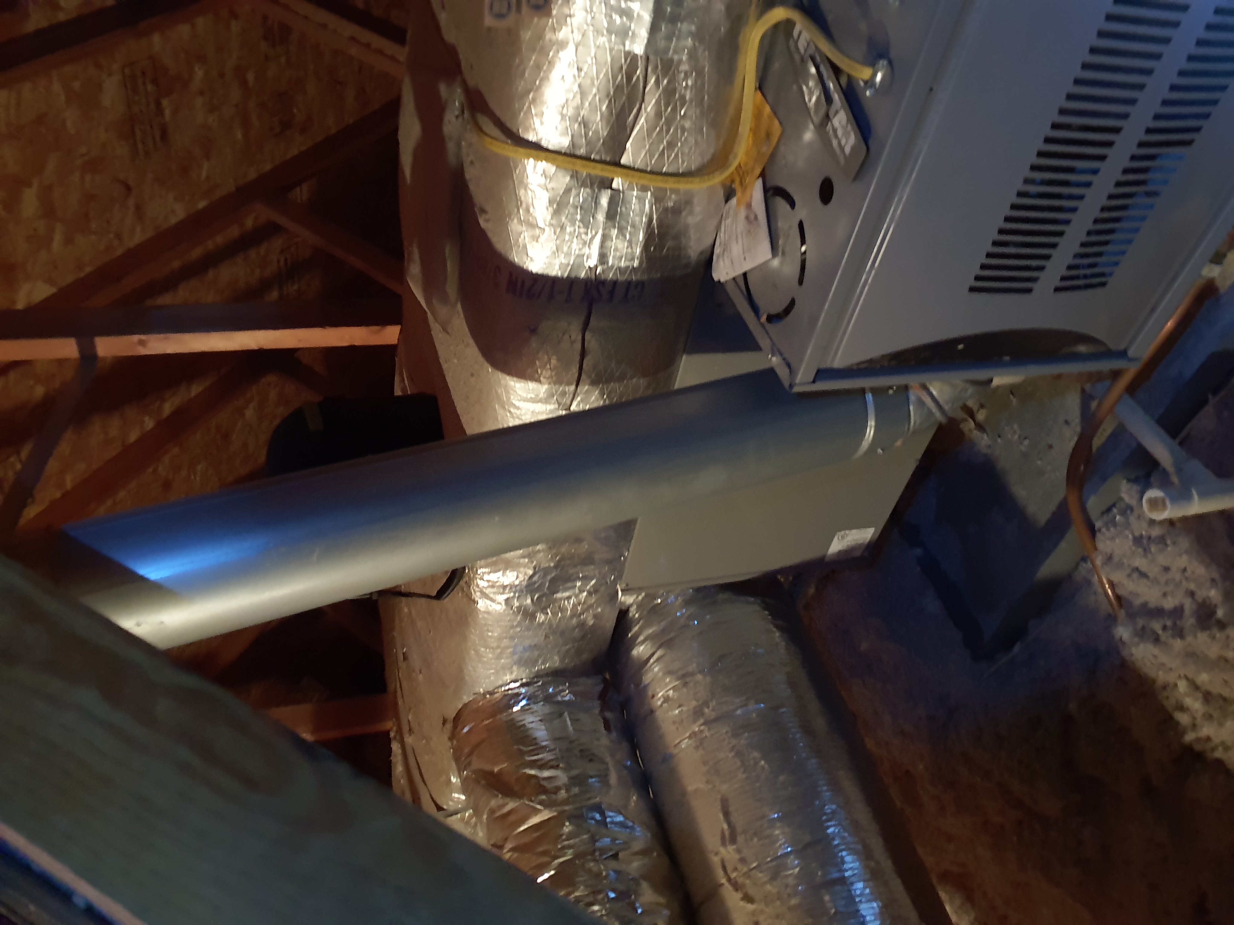 Performed two system heating maintenance. <br>Attic system: 16x25x1 filtet appears to be brand new. Blower capacitor measured 6.6, rated for 10. Replaced capacitor. Intermittent pilot would not ignite. Verified gas to the pilot. Removed pilot assembly, disassembled and cleaned the gas orifice. Pilot now igniting properly. Run tested heat. Gas pressure 9.75"wc. Blower motor does not operate on low speed. Attempted to adjust temperature rise (rated 35-65⁰) and it's running 31⁰. Wanted to slow the blower down to increase inside the spec range. Furnace is in OK shape despite 23yrs old.<br>Basement system: 16x25x1 looks brand new. Cleaned flame sensor. Exhaust piping shows signs of leakage. Combustion test numbers are OK. 0ppm carbon monoxide in the ductwork and around the furnace. Gas pressure 9.75" with reference to the burner box. Temperature rise 40⁰ (spec 35-65). Estimate this furnace is 30 years old.  It is currently operating safely, but due to its age, recommend replacement sooner t
