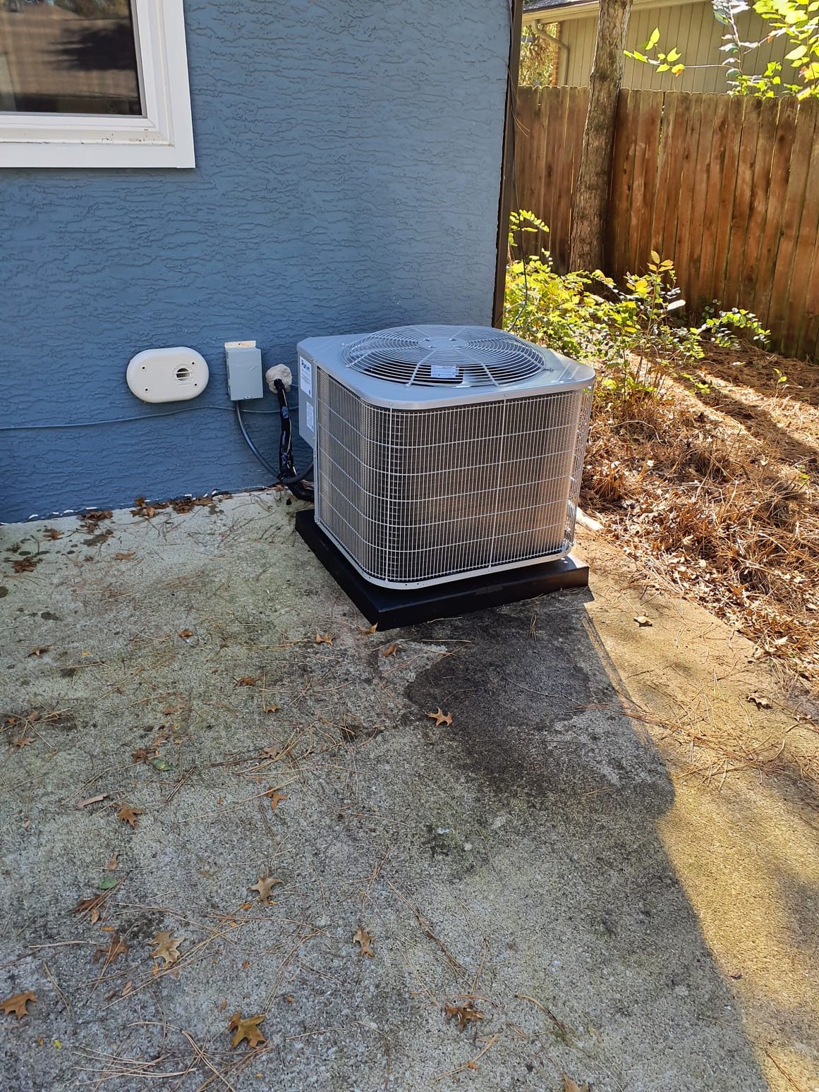 SOLD: 10/15/2026 1:09:52 PM - Option 1 - Bryant Full System
Install:
*Single-Stage Air Conditioner
36,000 BTUs, 14 SEER2
Model: GA4SAN53600N
Serial: 3826X30229
*Preferred - Two Stage Gas Furnace, 80,000 BTUs, 97% AFUE
Model: 927TA48080V17
Serial: 3926A64275
*Bryant Indoor Unit (Coil)
Model: CVAVA3617XMA
Serial: 3826J49314

Installation:
Basic Install Kit
Plenum transition
RX-11 Flush
PVC drain
Low voltage wiring
Outdoor pad
Disconnect
Electric wiring whip

Additional Services:
Run new thermostat wire

Warranty:
10 Year Parts Warranty
2 Year Labor Warranty ( Annual Maintenance Must Be Performed)
10 Year Compressor Warranty
Lifetime Heat Exchanger Warranty










