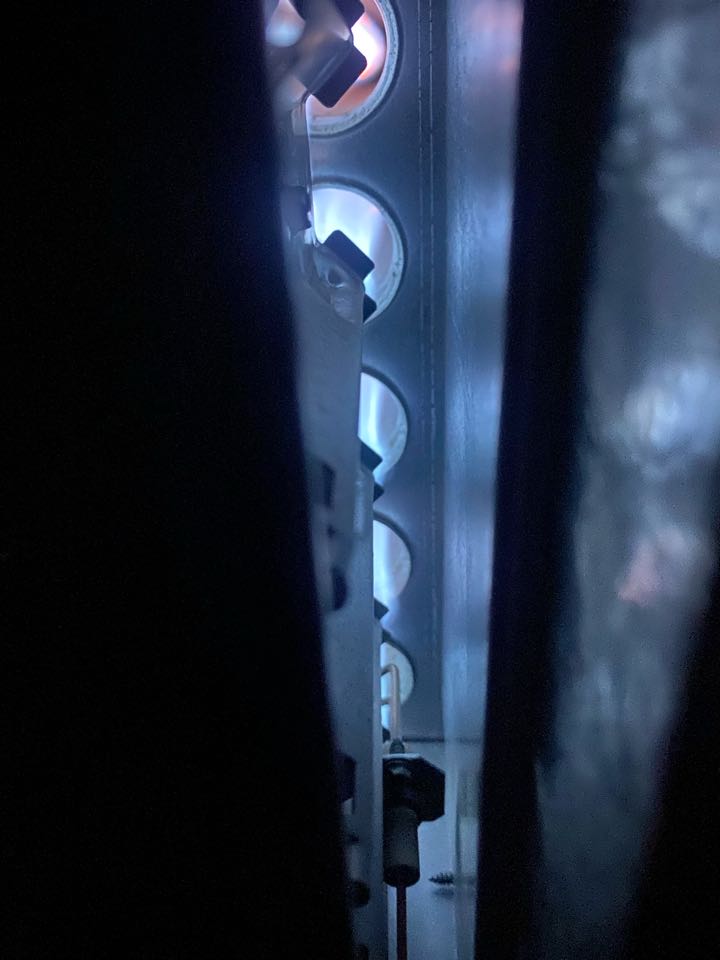 Performed heating maintenance on attic RUUD 90% gas furnace. Checked amperages on indoor blower motor, inducer draft motor, and capacitor. Checked voltage and ensured proper fuse conditions and mechanical operations. Checked flame sensor, pressure switch, and gas line along with ductwork. Checked burners and flames to ensure a good flame. Checked temperature split and thermostat functionality. Changed both filters inside. System heating and operational at this time. Serviced customer on W 11th Ave in Chico, CA. Performed heating maintenance on attic RUUD 90% gas furnace. Checked amperages on indoor blower motor, inducer draft motor, and capacitor. Checked voltage and ensured proper fuse conditions and mechanical operations. Checked flame sensor, pressure switch, and gas line along with ductwork. Checked burners and flames to ensure a good flame. Checked temperature split and thermostat functionality. Changed both filters inside. System heating and operational at this time. Serviced customer on W 11th Ave in Chico, CA.