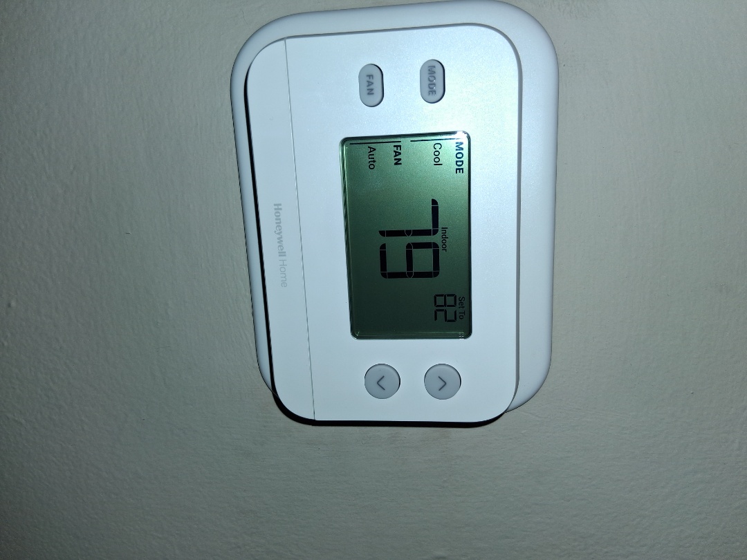 Thermostat replacement getting them ready for a cold winter 