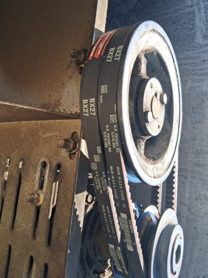 annual belt replacement 