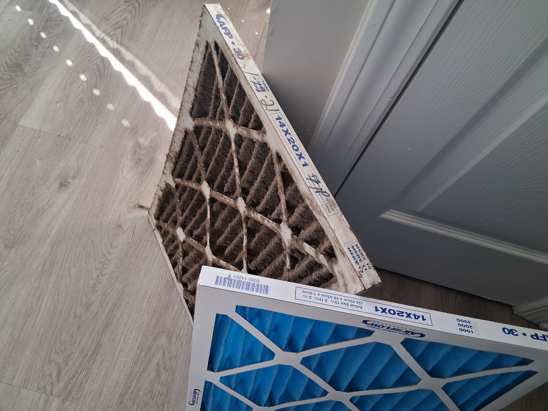 motor and furnace control board replaced 