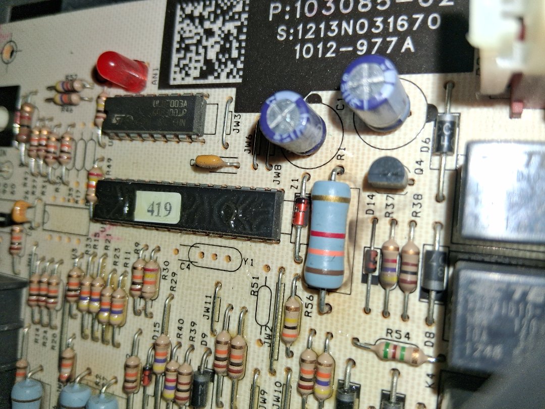 Furnace control board replacement in Lawrenceville 