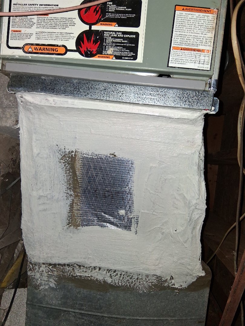 duct repair and filter rack installation in Conyers ga