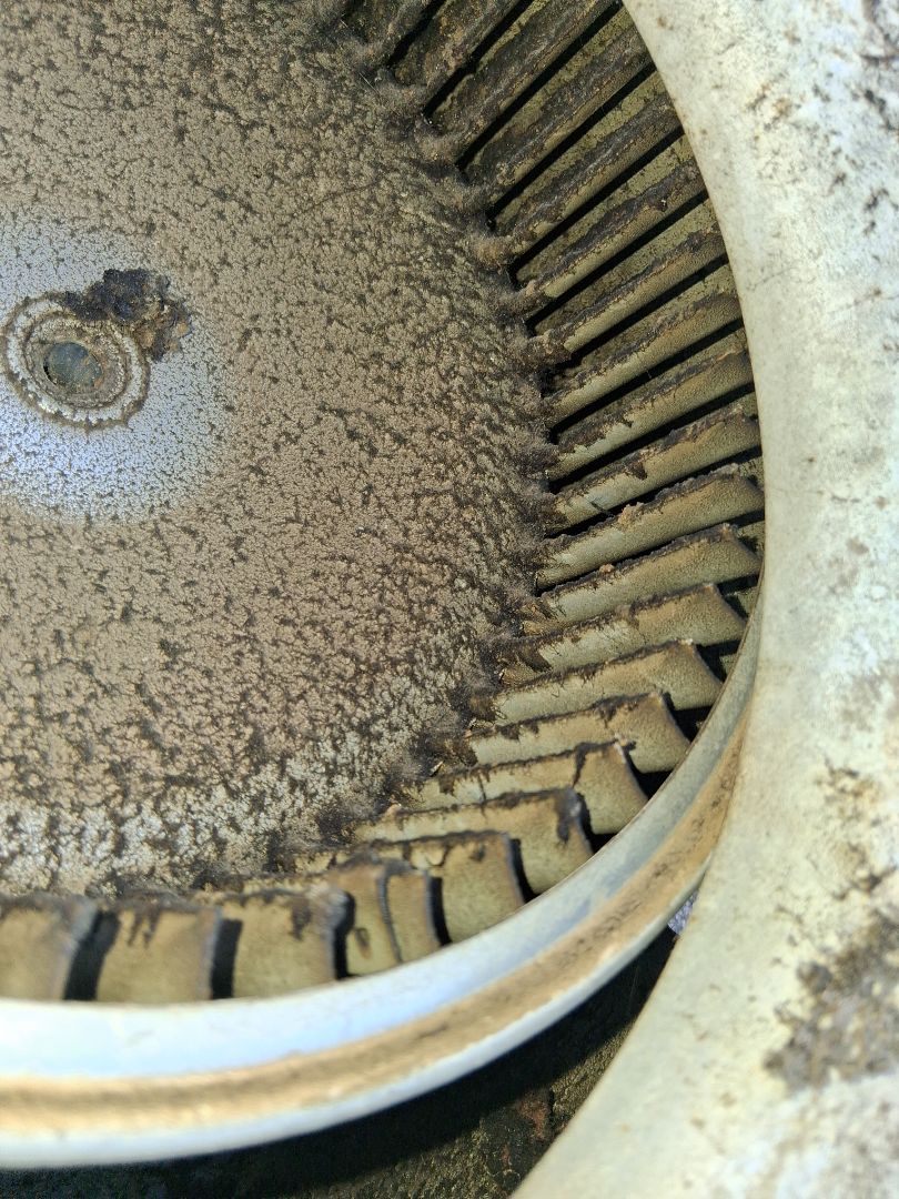 blower wheel cleaning and filter rack installation in lithonia ga