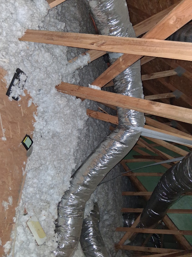 insulation blow-in for this customer in stockbridge ga